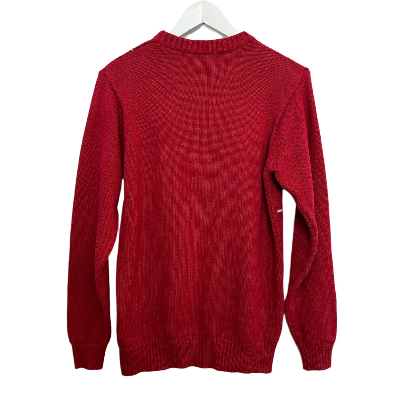 Vintage Oscar De La Renta Crewneck Sweater Chunky Knit Grandpa Cotton Medium