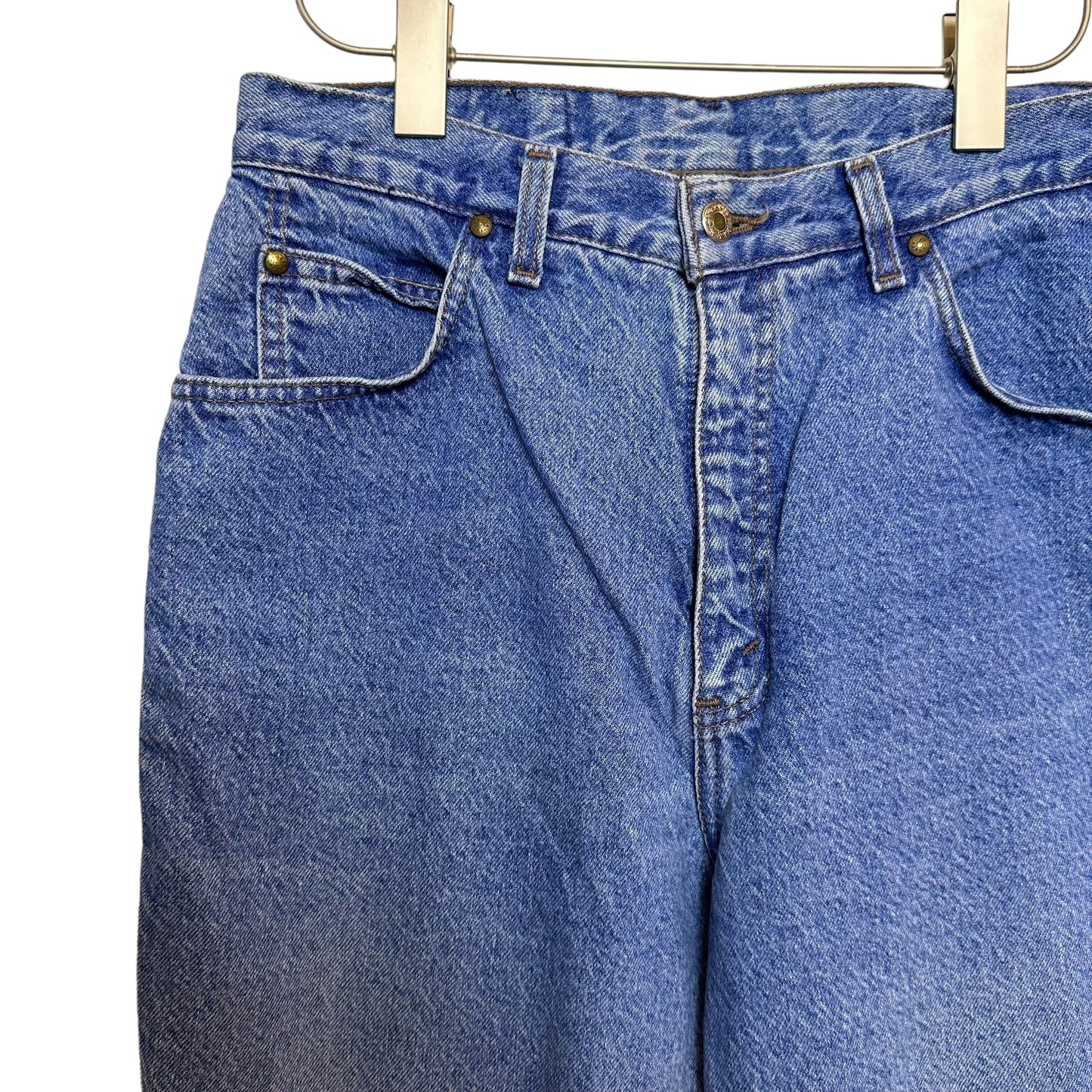 Vintage 80s 90s Levi's Native Blue High Rise Jeans Denim Mom Tapered Straight 30