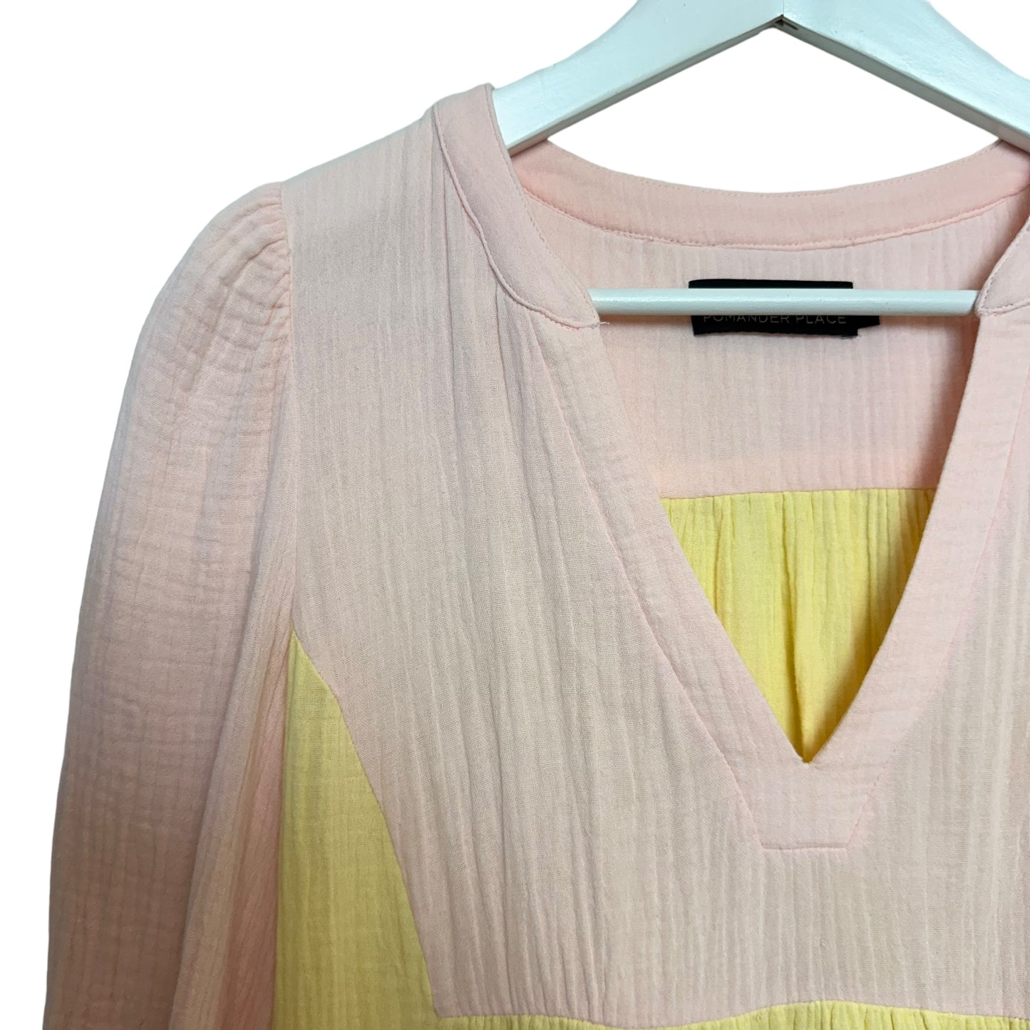 Tuckernuck Pomander Place Kenzo Dress Sorbet Colorblock Gauze Mini Small