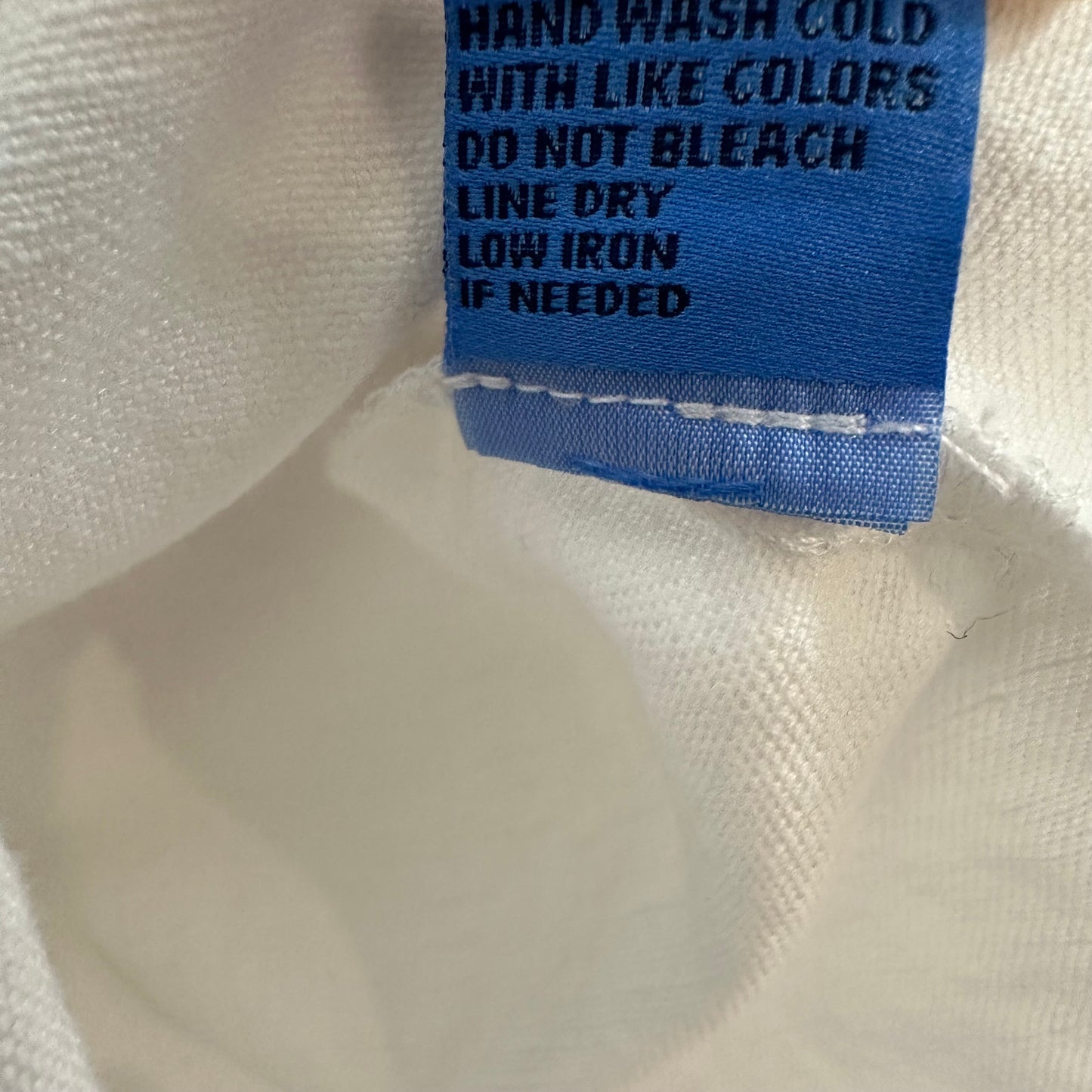 J. McLaughlin Athena Linen Blouse White Sleeveless Top Ruffle Small