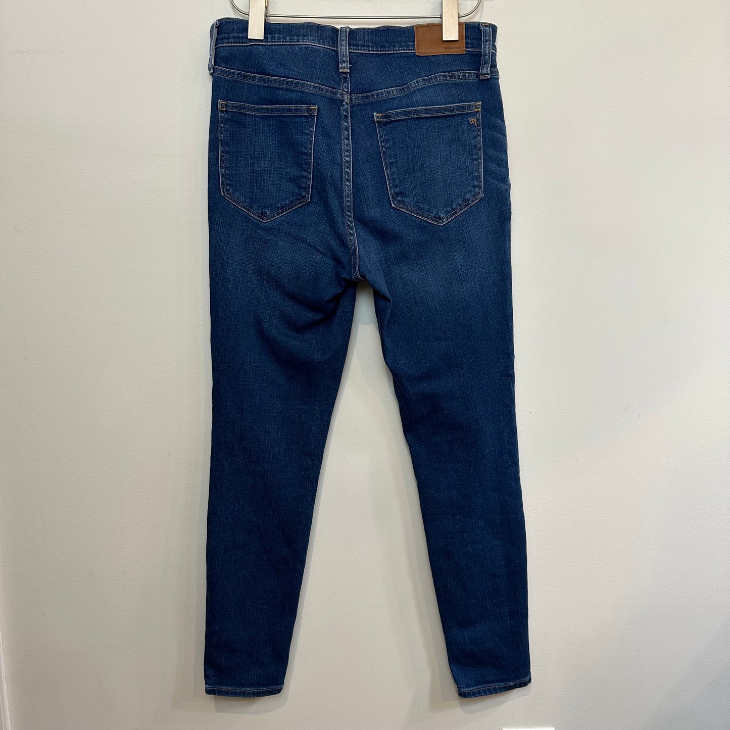 Madewell Roadtripper 10" High-Rise Skinny Jeans Dark Wash Stretch 29