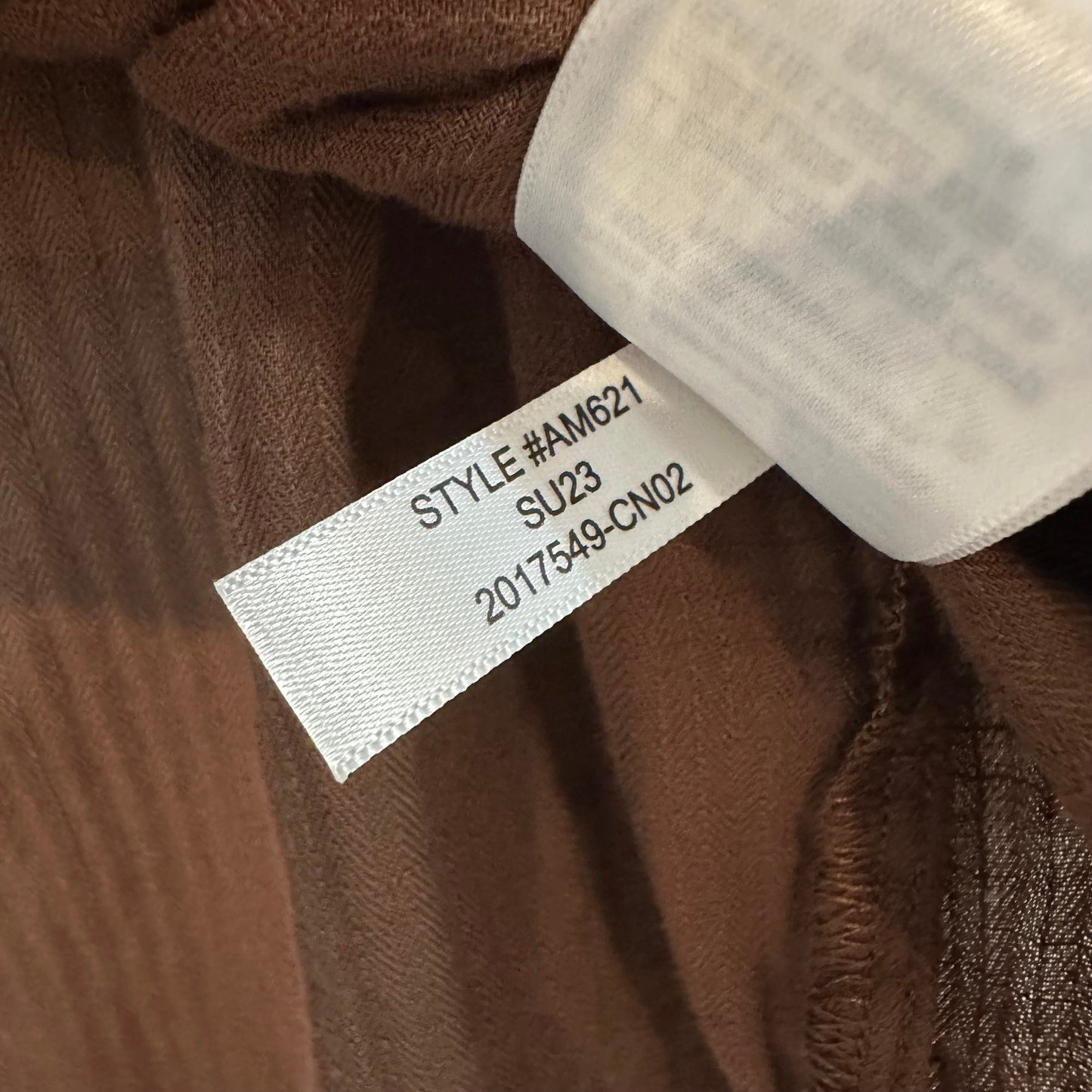 New with Tags J.Crew Garden Top in Soft Gauze Cotton Brown Sleeveless Smocked M