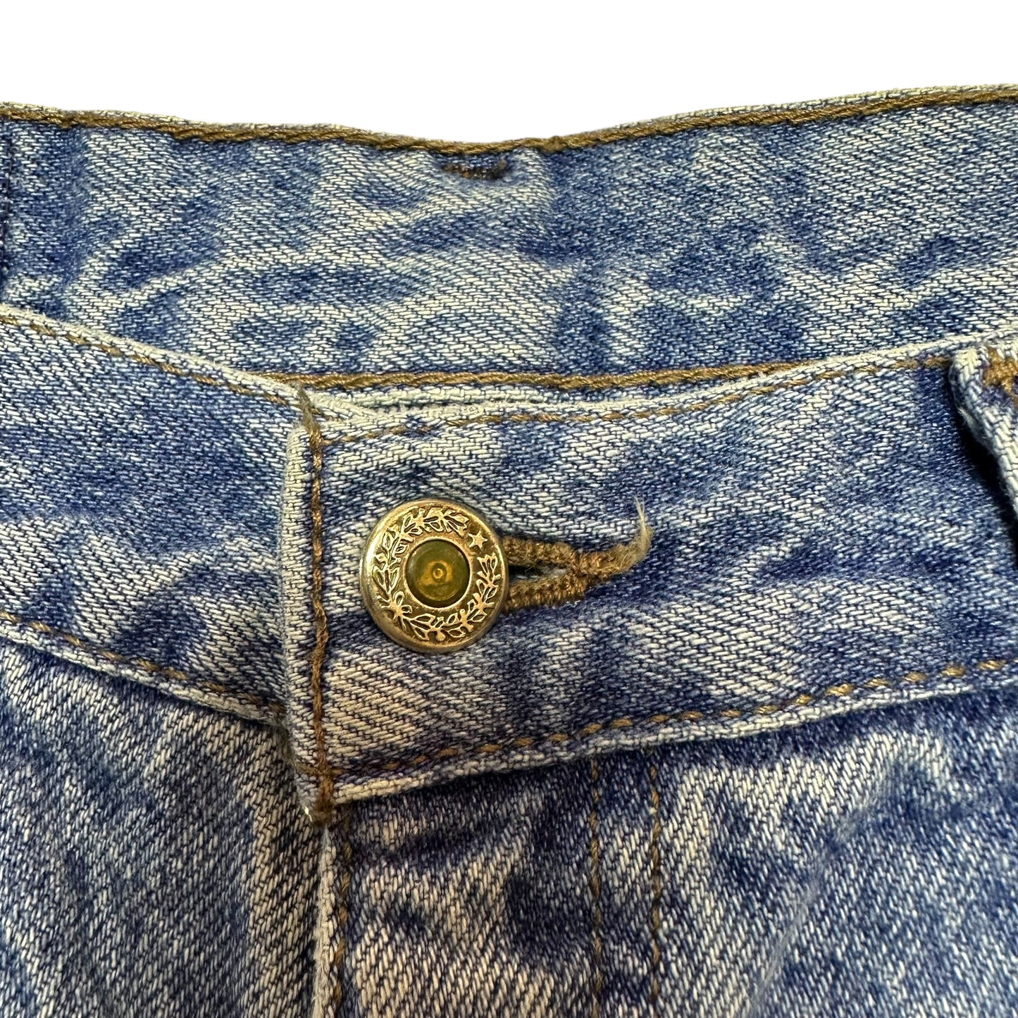 Vintage 80s 90s Levi's Native Blue High Rise Jeans Denim Mom Tapered Straight 30