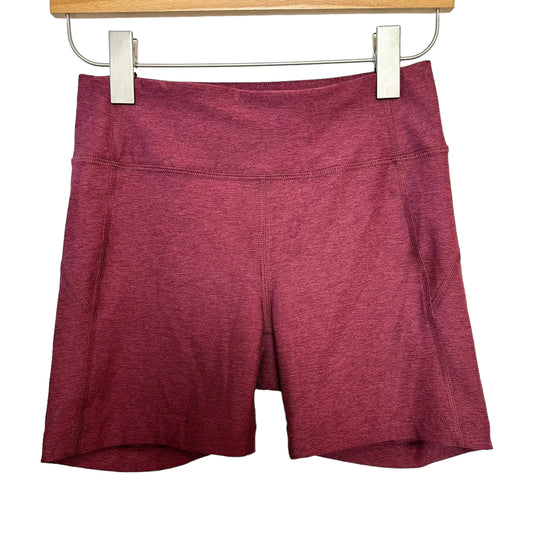 Outdoor Voices Warmup 5" Short Shiraz Burgundy Red Bike Shorts Small