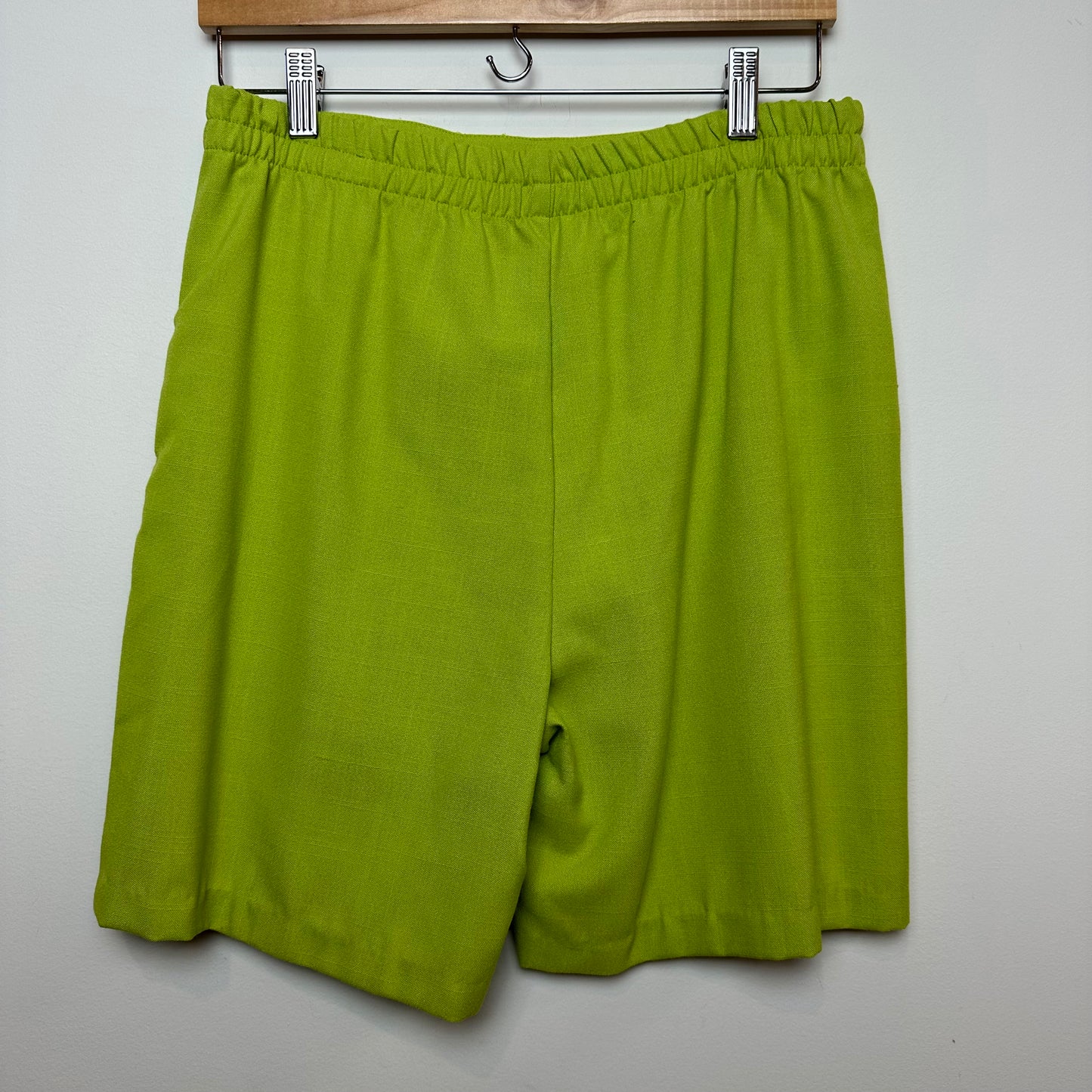 Vintage Lilly Sports Lime Green Skirt Set Skort and Matching Top Medium Petite