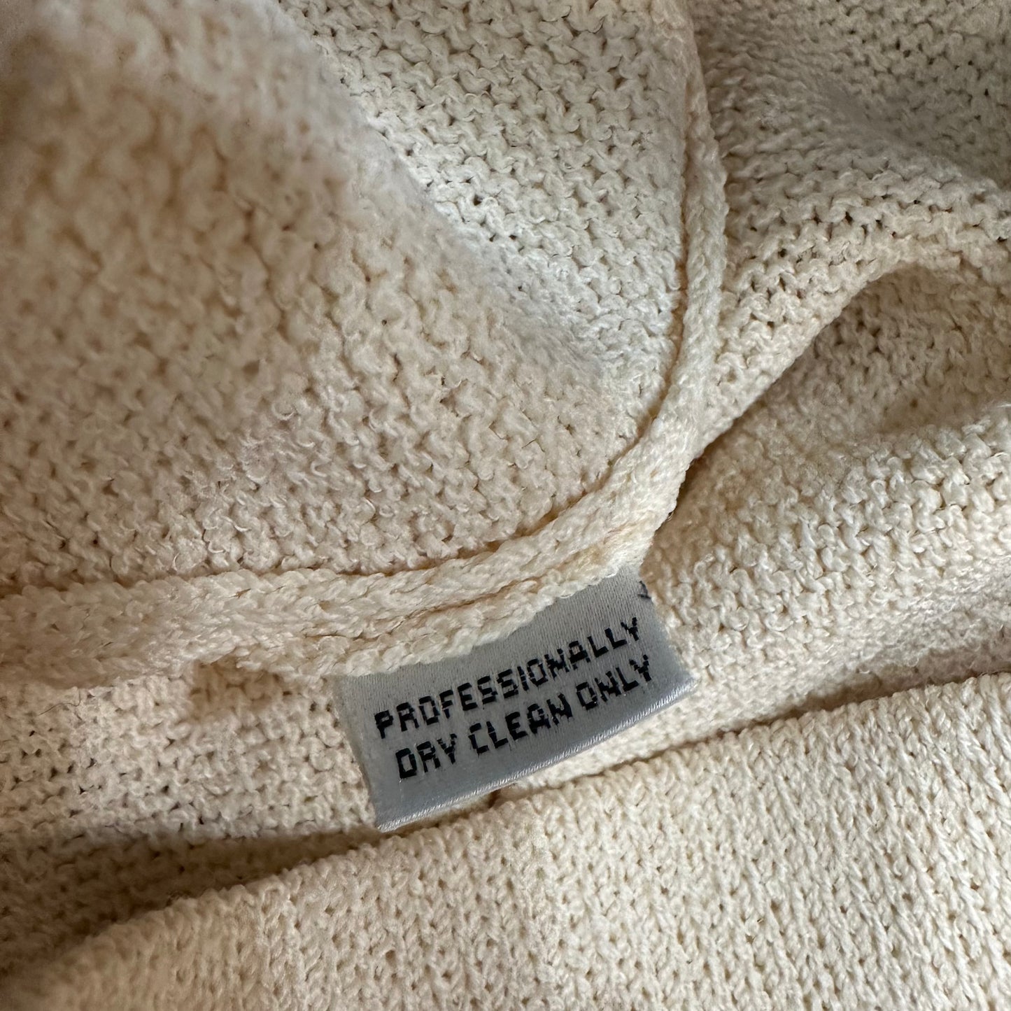 Vintage St. John Collection by Marie Gray Skirt Santana Knit Cream 4