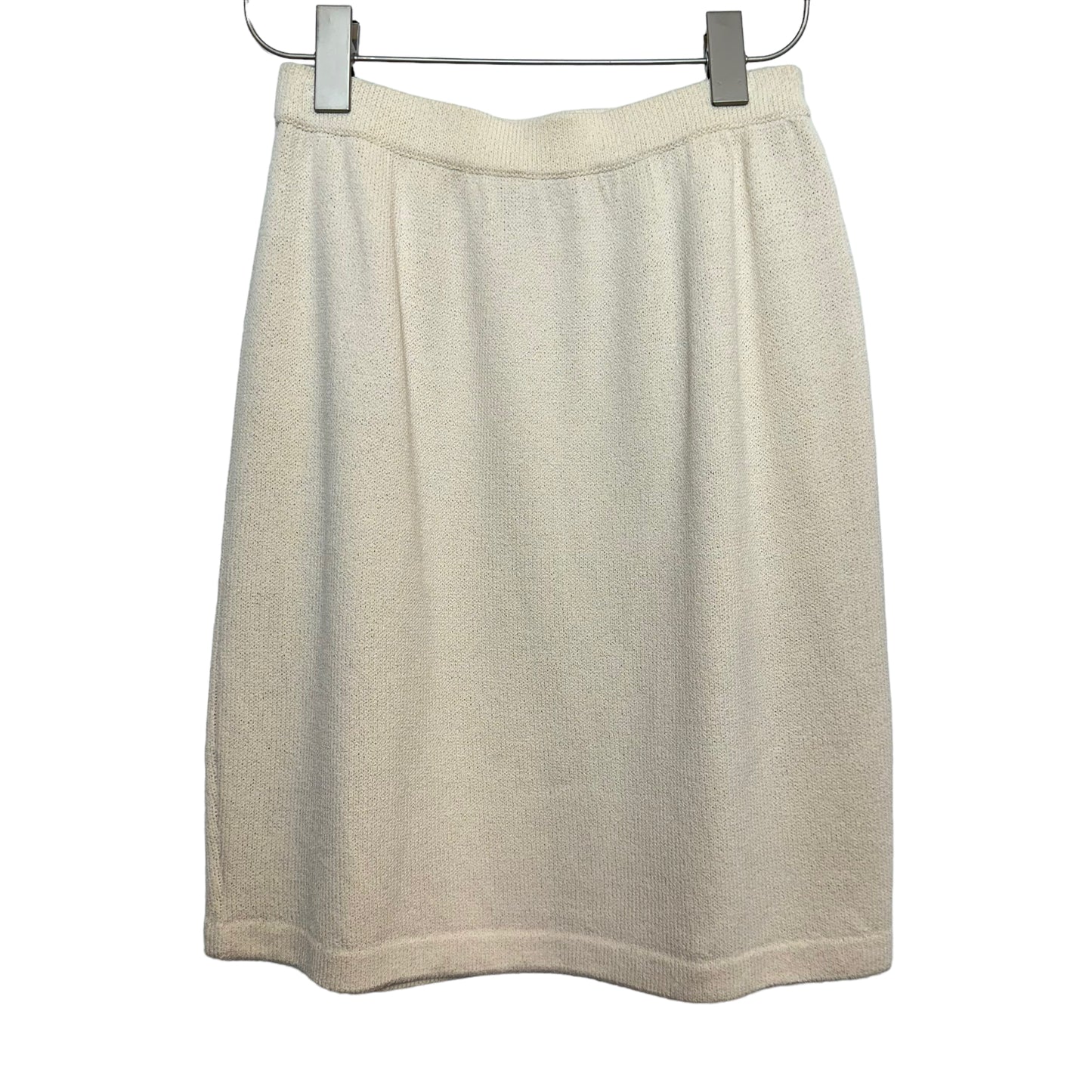 Vintage St. John Collection by Marie Gray Skirt Santana Knit Cream 4