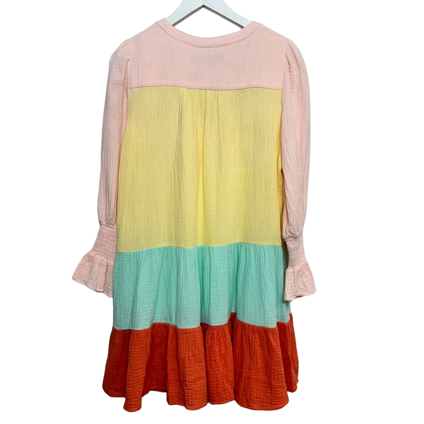 Tuckernuck Pomander Place Kenzo Dress Sorbet Colorblock Gauze Mini Small