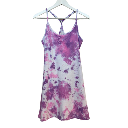 Outdoor Voices The Exercise Dress Tie Dye Maypop Purple Pink Blue Athleisure Small