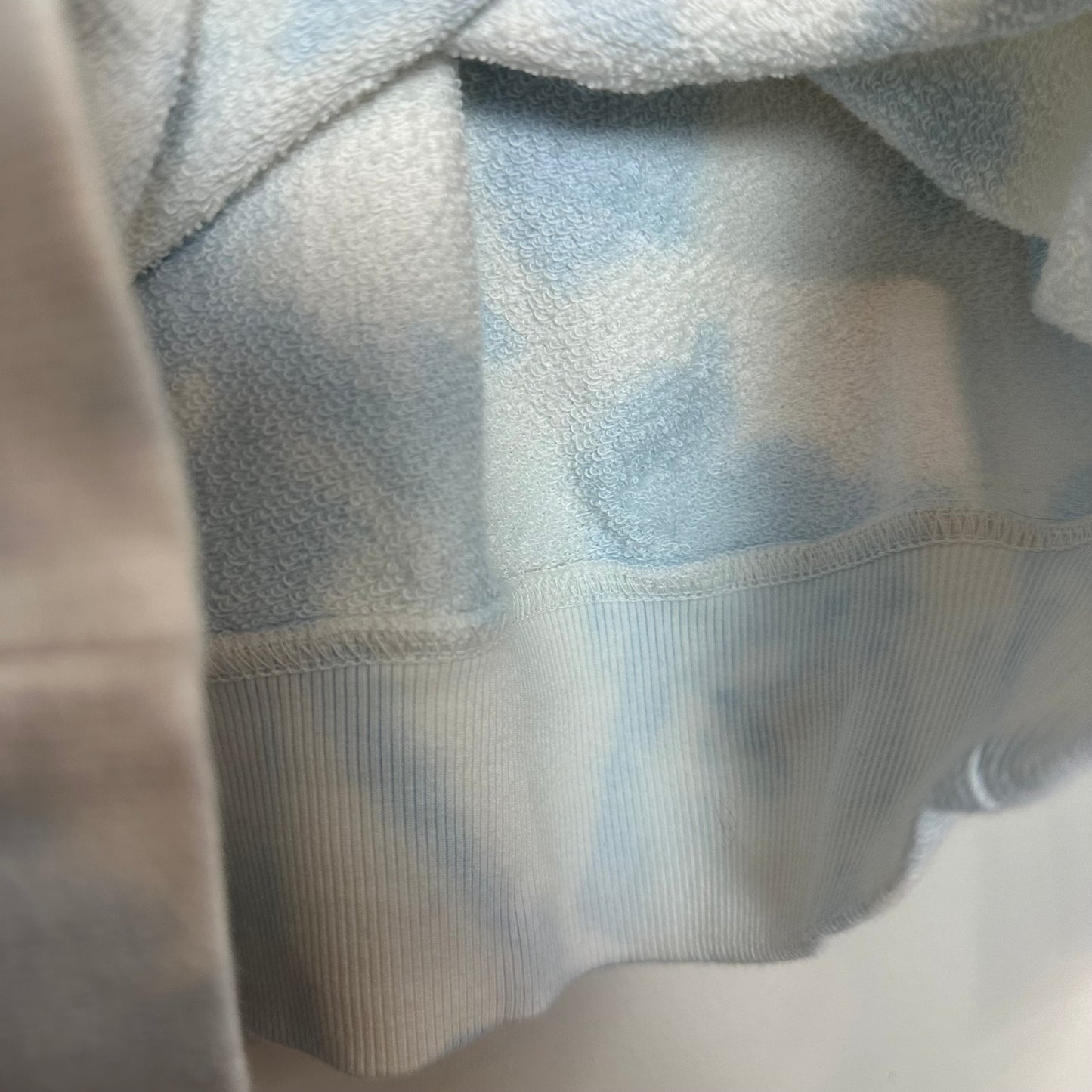 Billabong Surf Vibe Sweatshirt Tie Dye Crewneck Last Rays of Sun Terry Cloth Large