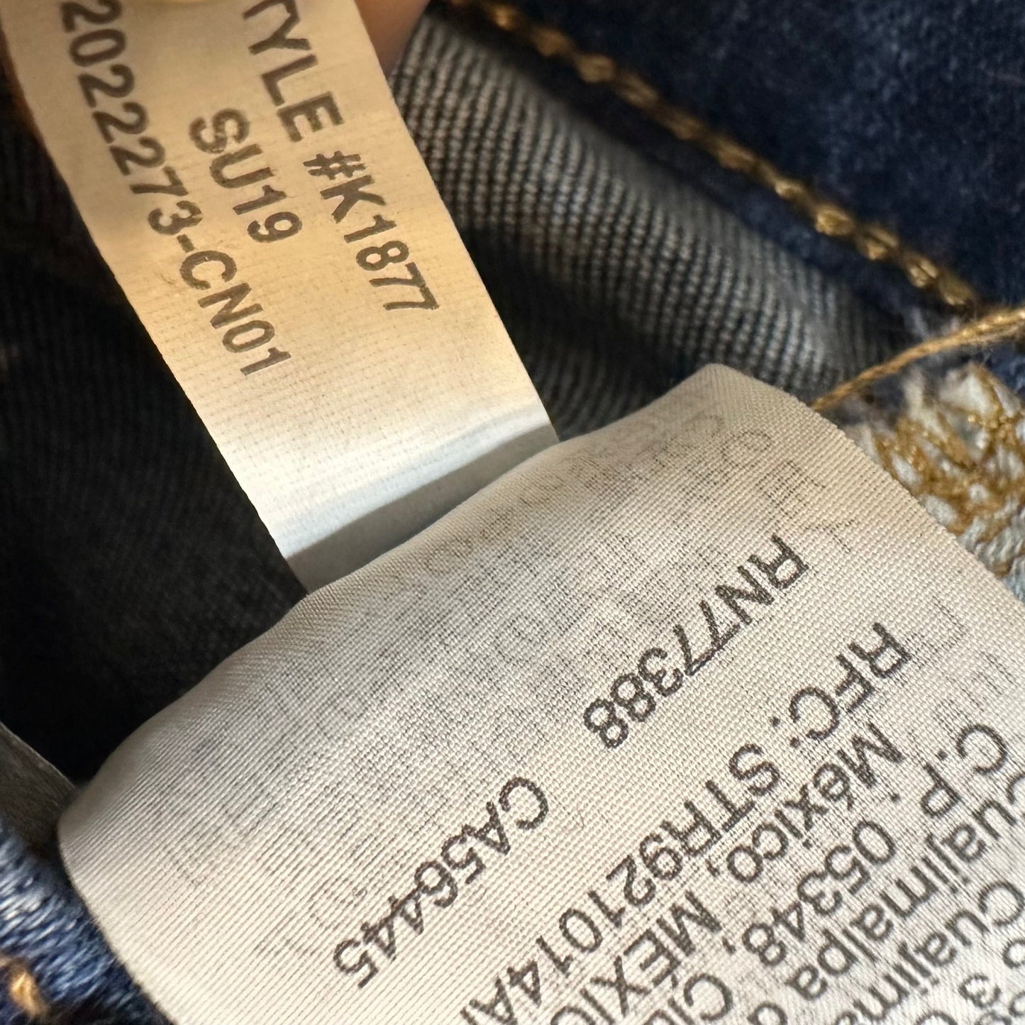 Madewell Roadtripper 10" High-Rise Skinny Jeans Dark Wash Stretch 29