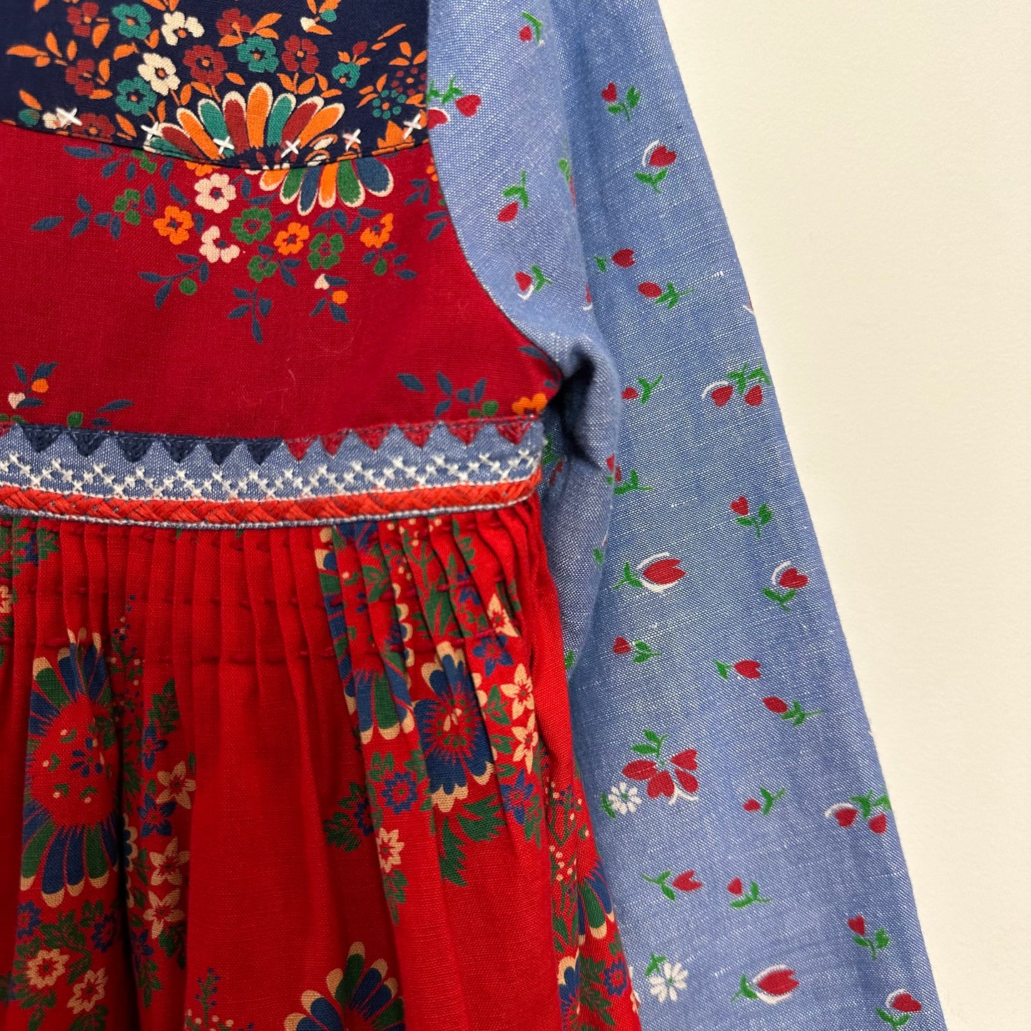 Ulla Johnson Vashti Patchwork Embroidered Wrap Top Blouse Jacket 4