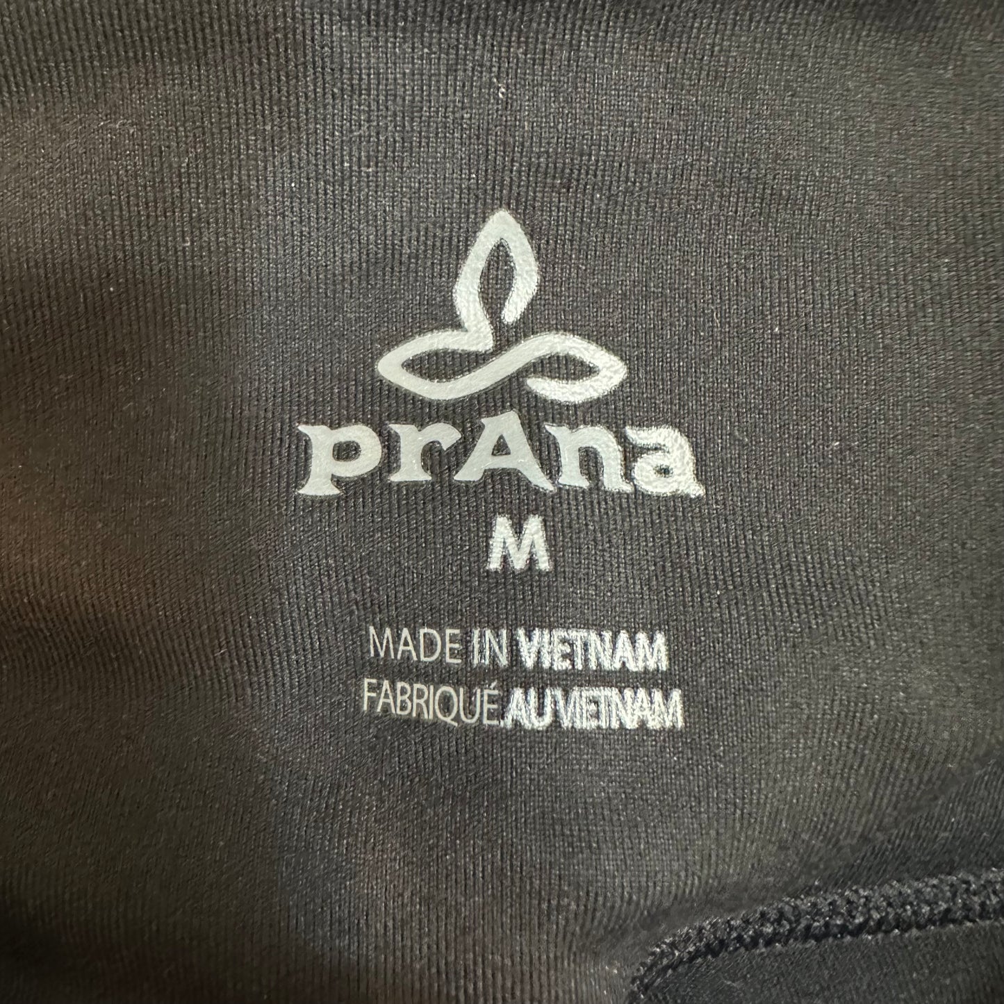 New with Tags Prana Leggings Transform High Waist Capri Black Mid Rise Medium