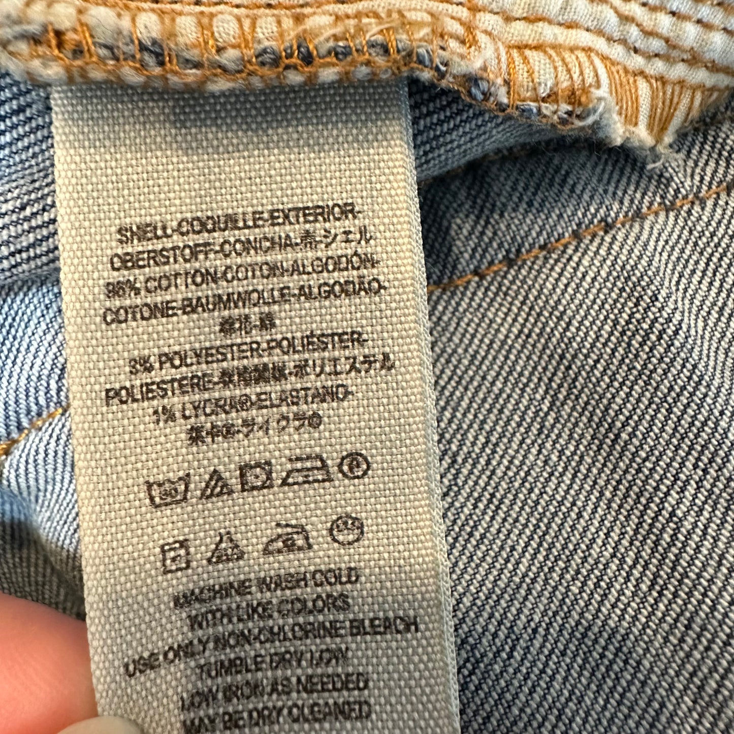 Free People Jax Patched and Relaxed Skinny Camp Jeans Denim Patchwork 31
