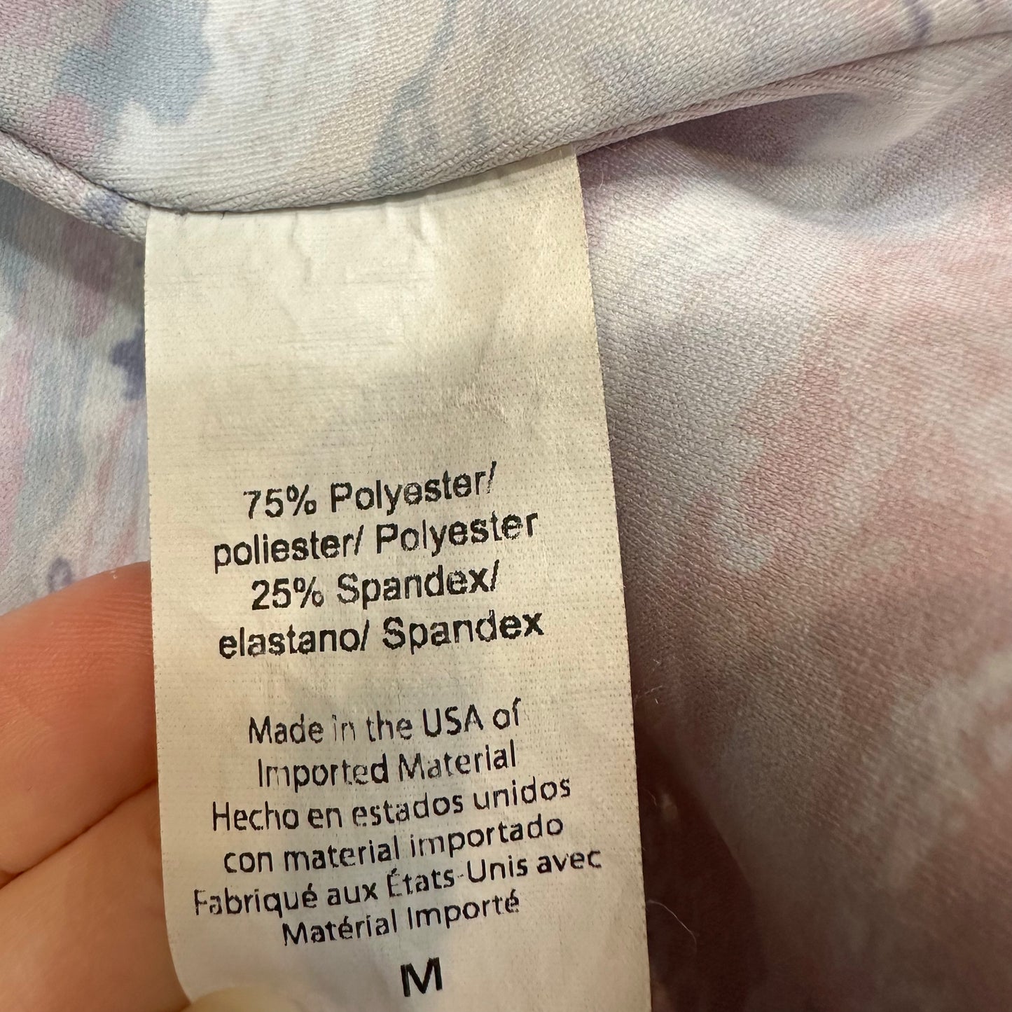 Beyond Yoga Olympus High Waisted 7/8 Leggings Pastel Waves Medium