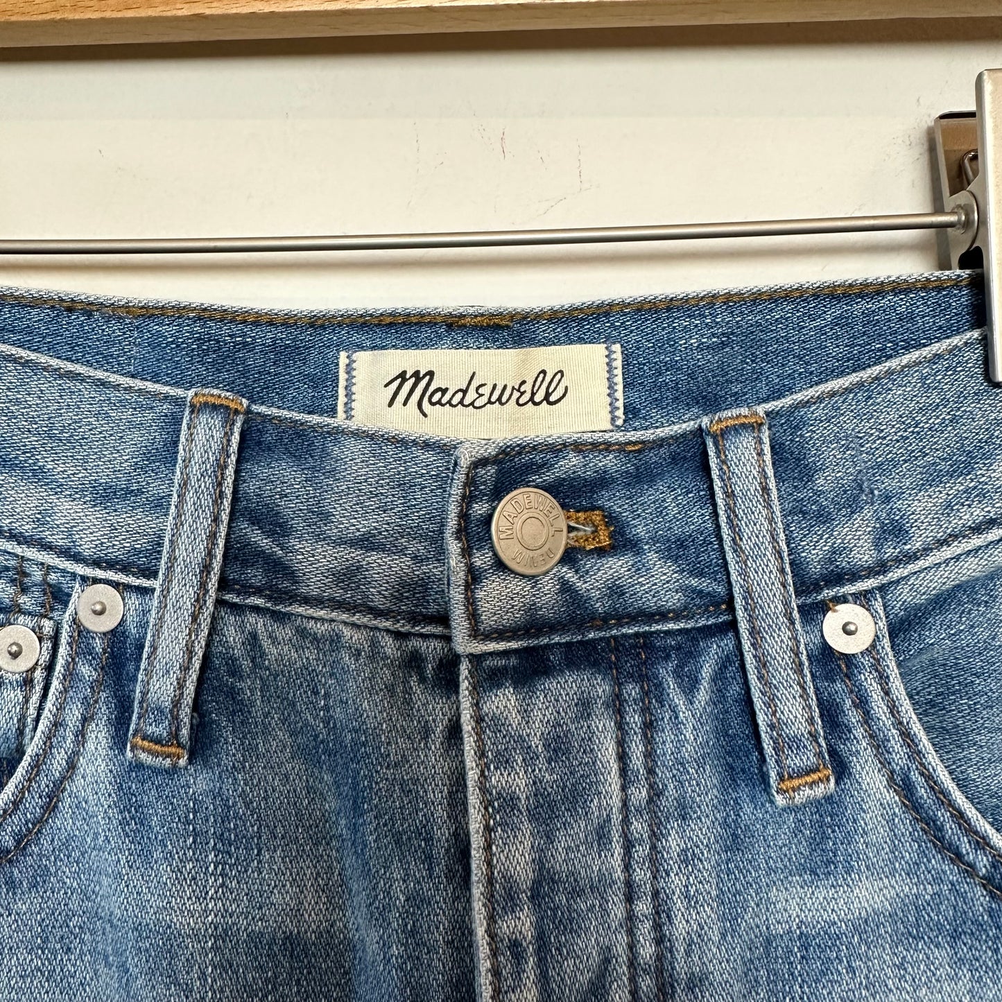 New with Tags Madewell Slim Demi-Boot Jeans Denim 25