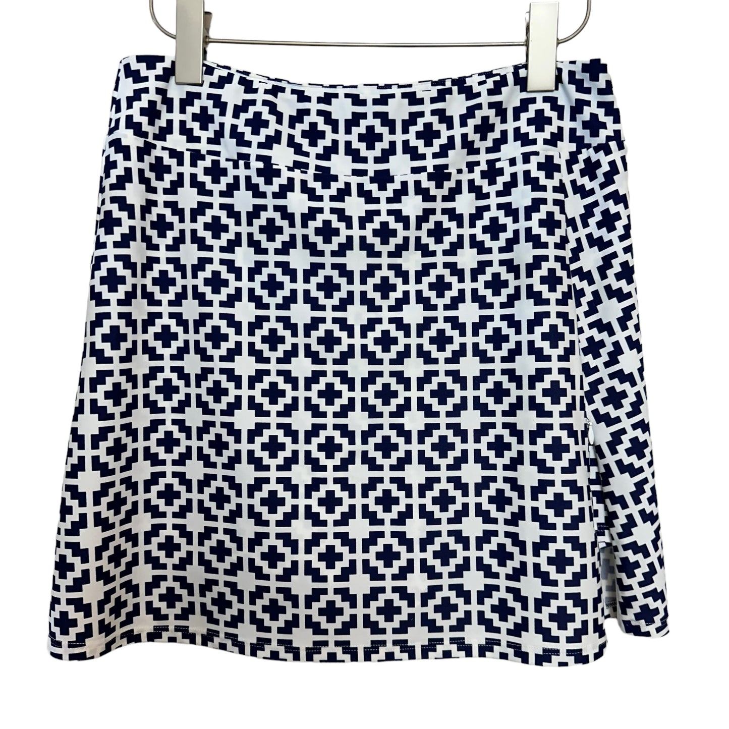 Jude Connally Morgan Skort Jude Cloth Blue White Golf Tennis Small