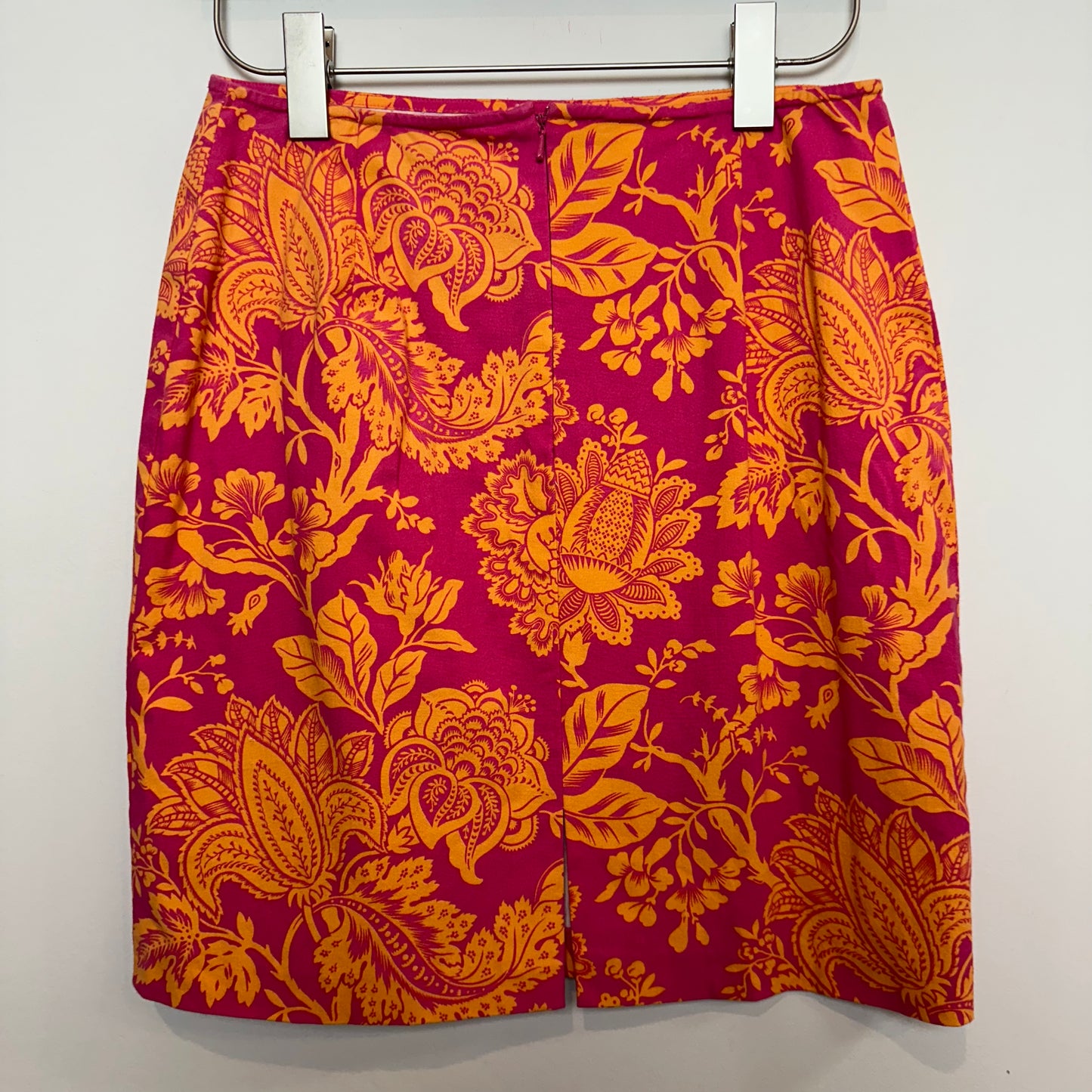 Y2K Muse Matching Set Crop Top and Skirt Tropical Orange Pink 4