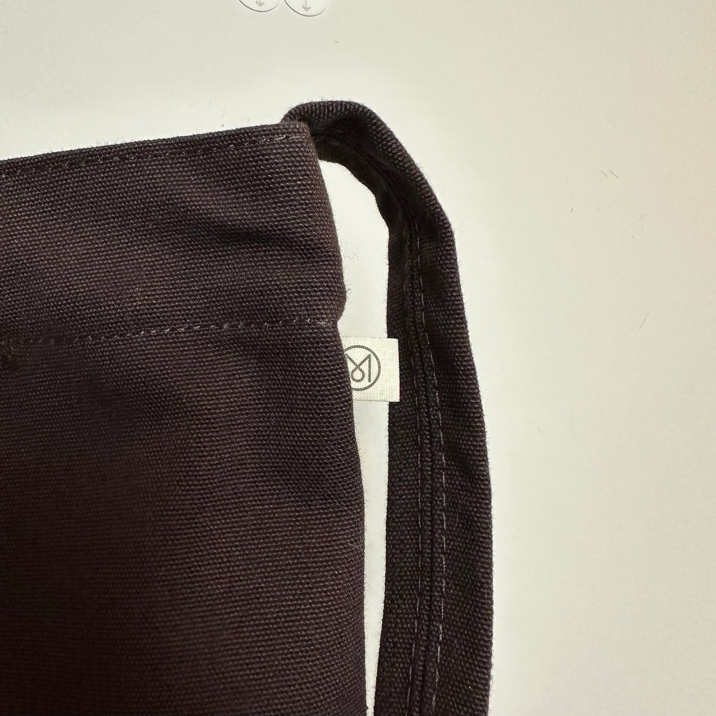 New with Tags Monocle Tote Bag Magazine Market Brown Canvas Shoulder Strap
