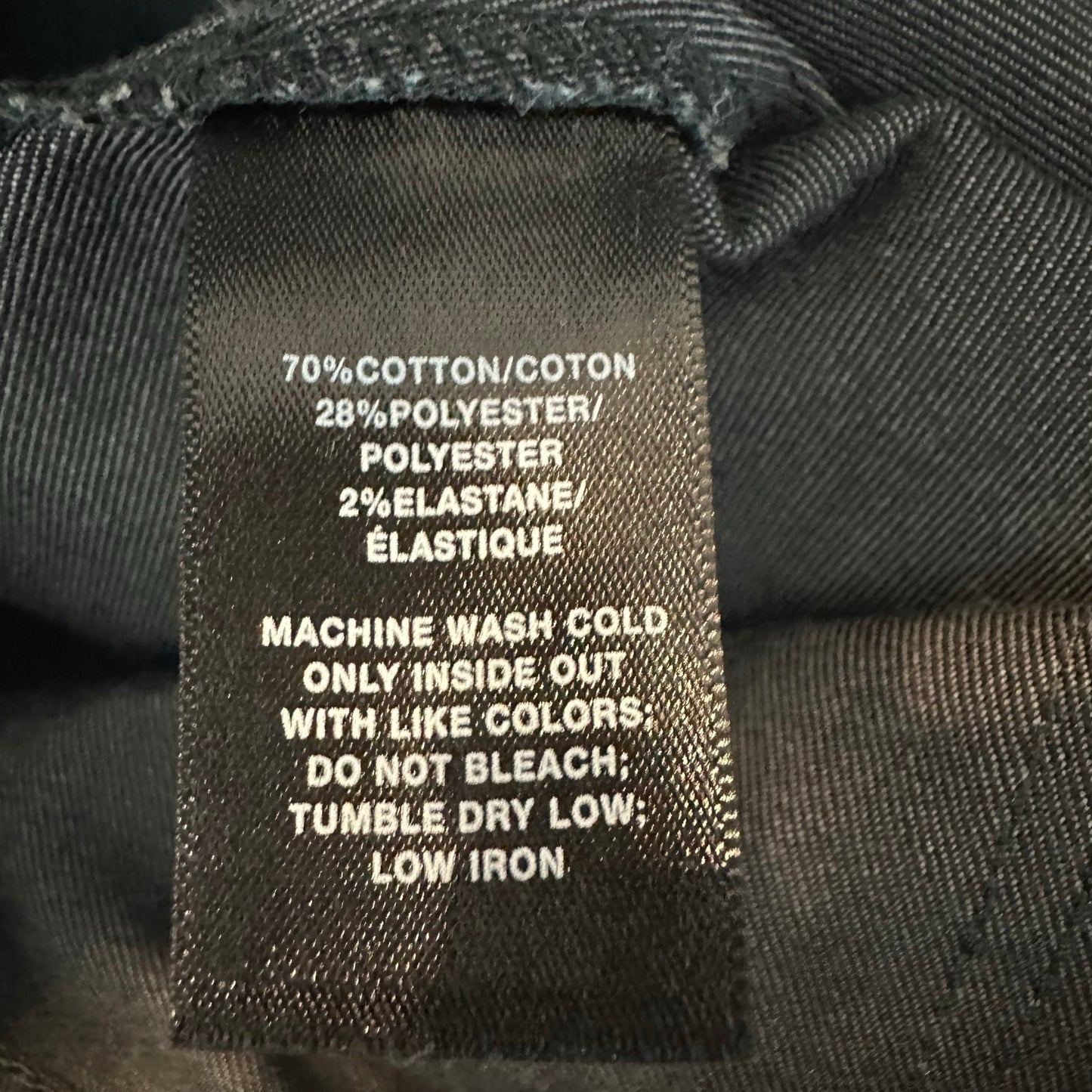 Lafayette 148 Thompson Waxed Denim Coated Jeans Slim Mid Rise Gray 4