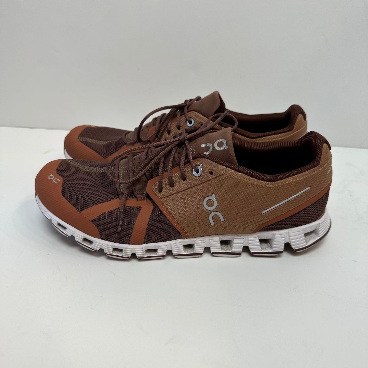 On Running Men's Cloud Sneaker On Clouds Rust Red Orange 9