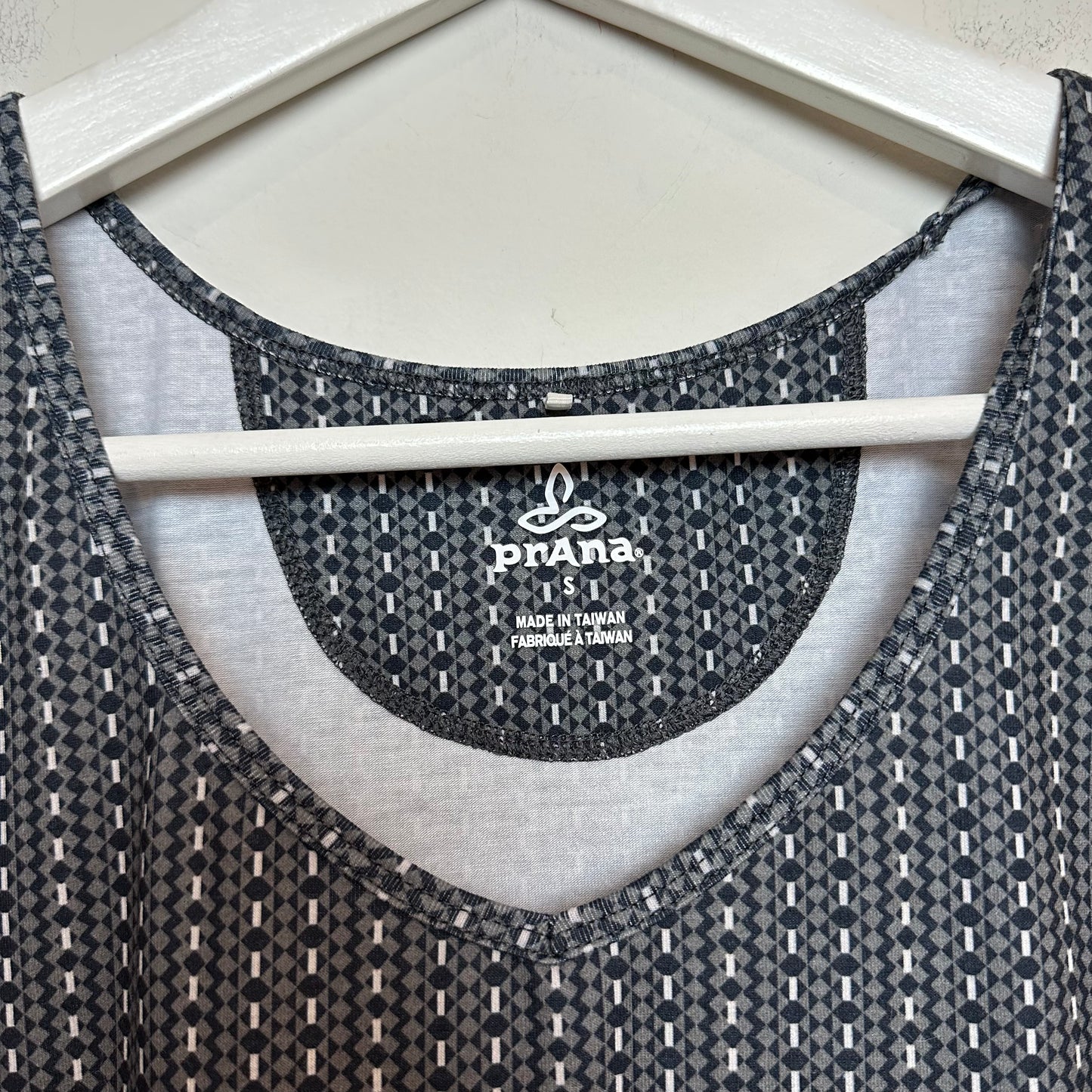 Prana Amelie Dress Charcoal Parade Athletic Active Dress Small