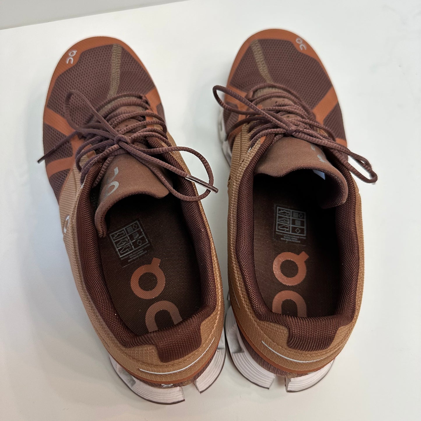 On Running Men's Cloud Sneaker On Clouds Rust Red Orange 9