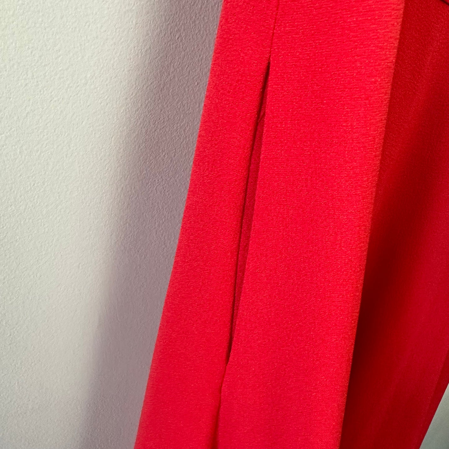 Gal Meets Glam Regina Dress Square Neck Fit and Flare 12 Midi