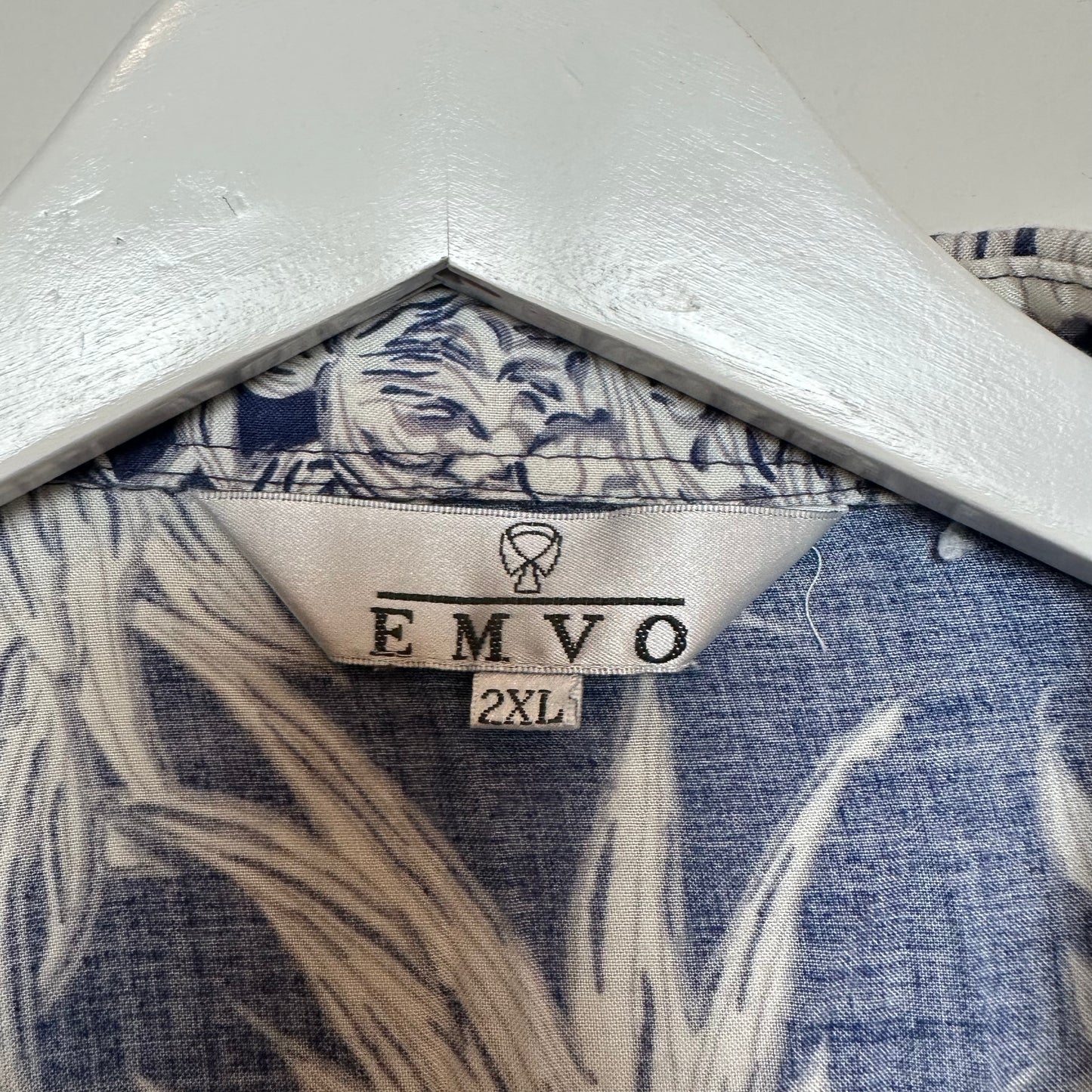 Vintage Emvo Tropical Short Sleeve Button Down Shirt Pineapples 2XL