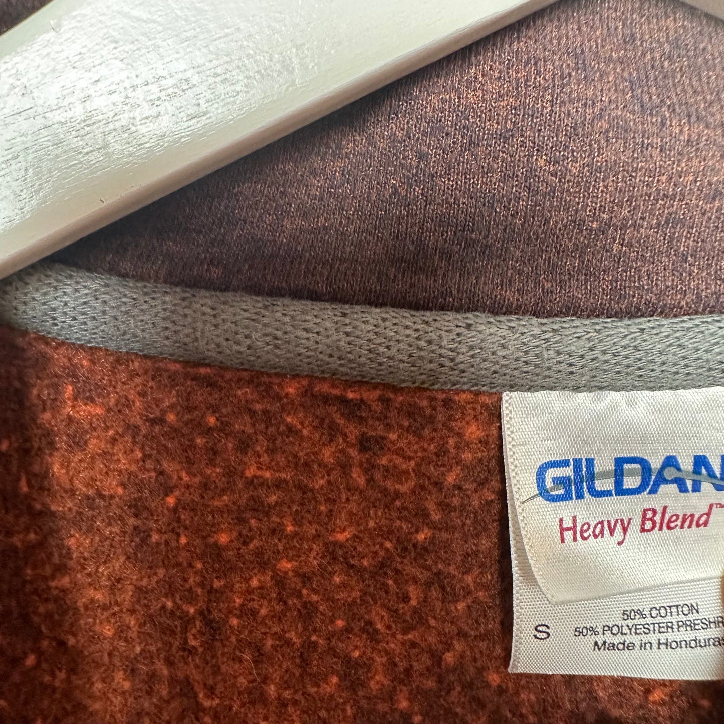 Boone, NC Pullover Sweatshirt Brown Half Zip Small