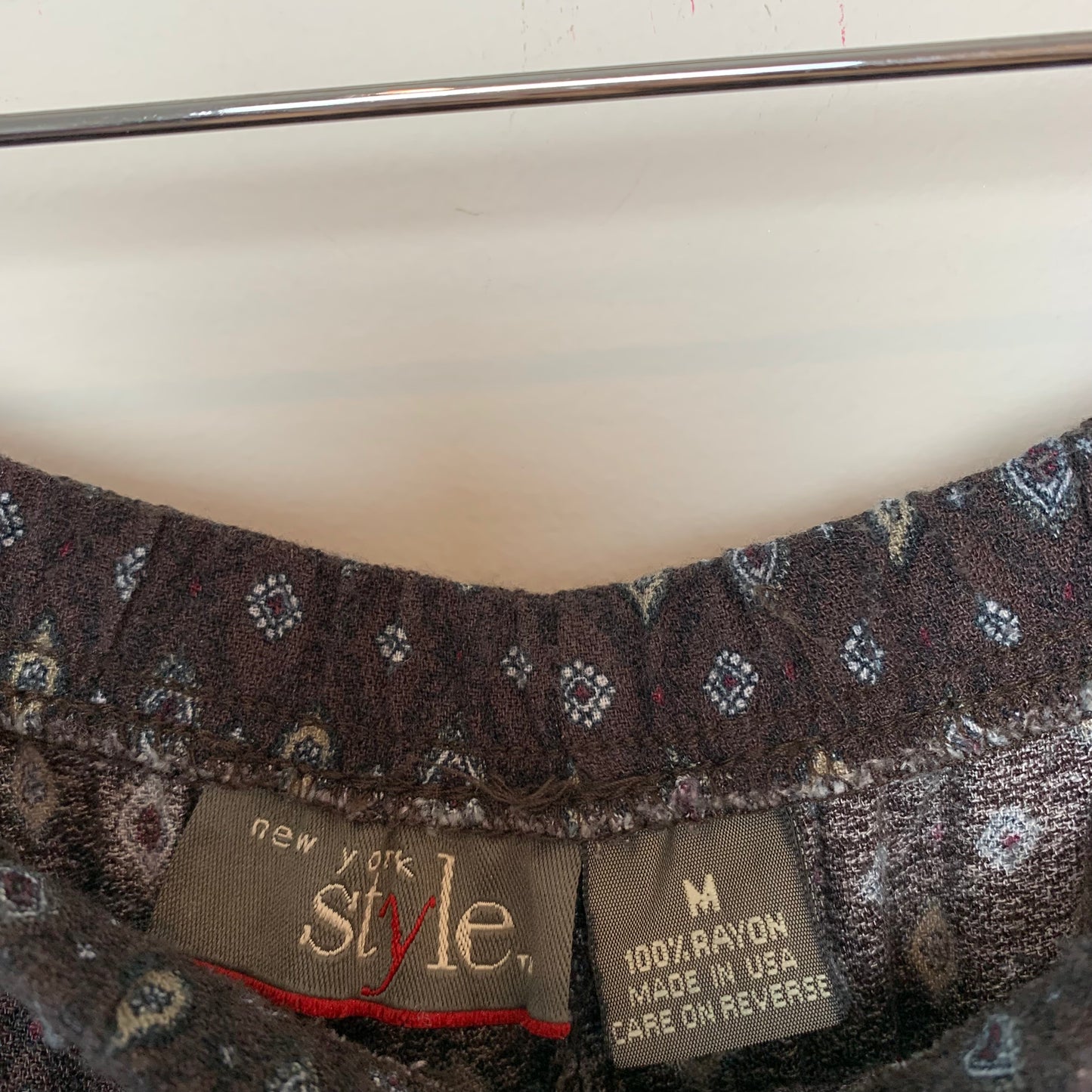 Vintage 90s New York Style Coordinating Vest and Pants Set