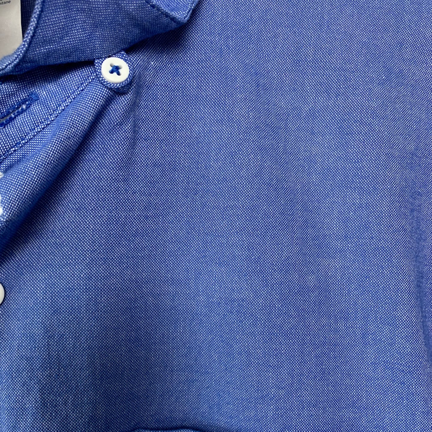 Lululemon All Town Buttondown Harbor Blue Chambray Button Down Collared Shirt