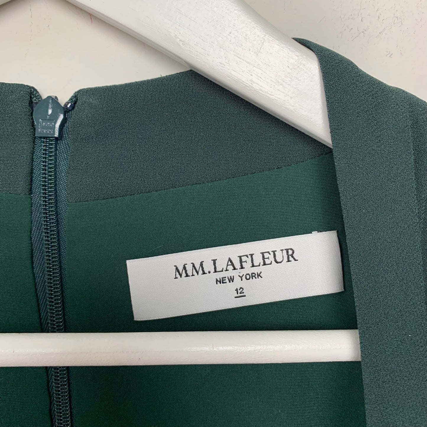 MM Lafleur Niko Wrap Front Dress Deep Forest Green 12