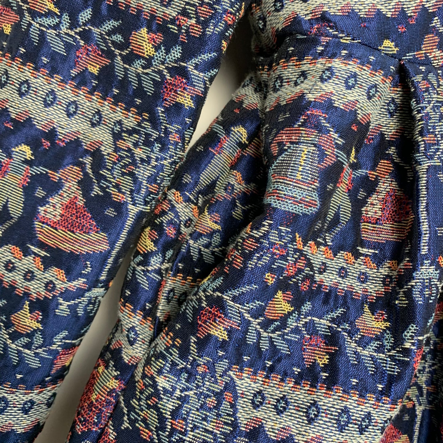 Girl Kaiyi Tapestry Dress Long Sleeve XL