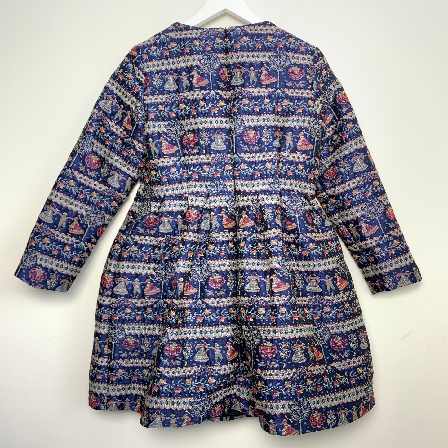 Girl Kaiyi Tapestry Dress Long Sleeve XL