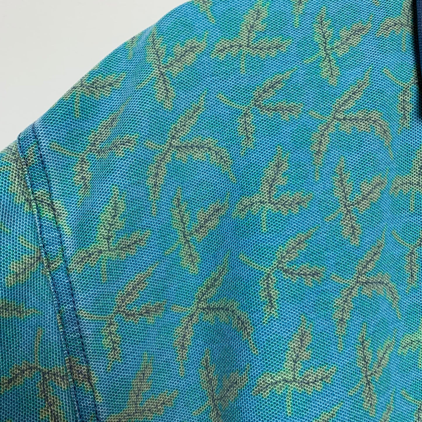 Vintage Bugle Boy Company Blue Polo Shirt Large