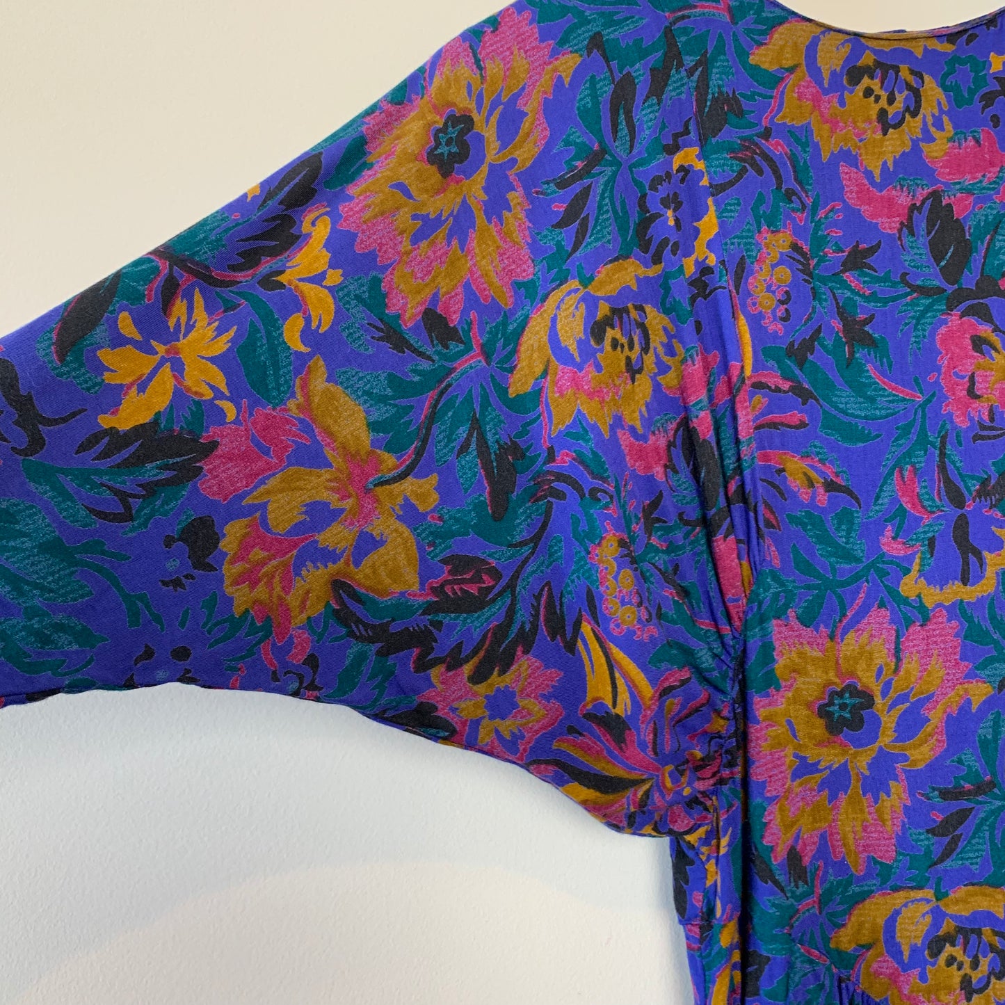 Vintage 1980s E.D. Michaels Jewel Tone Dress 7/8