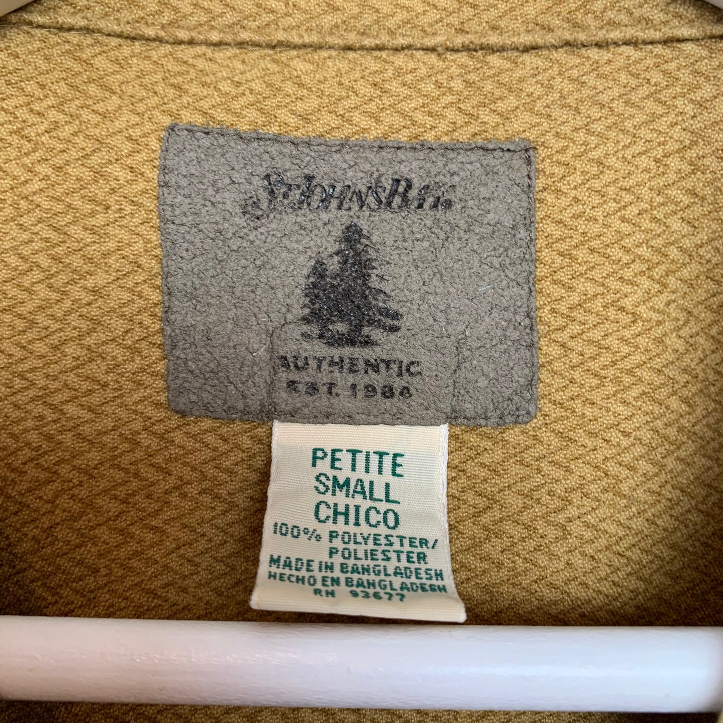 90s St. John's Bay Brown Shirt Jacket Shacket SP