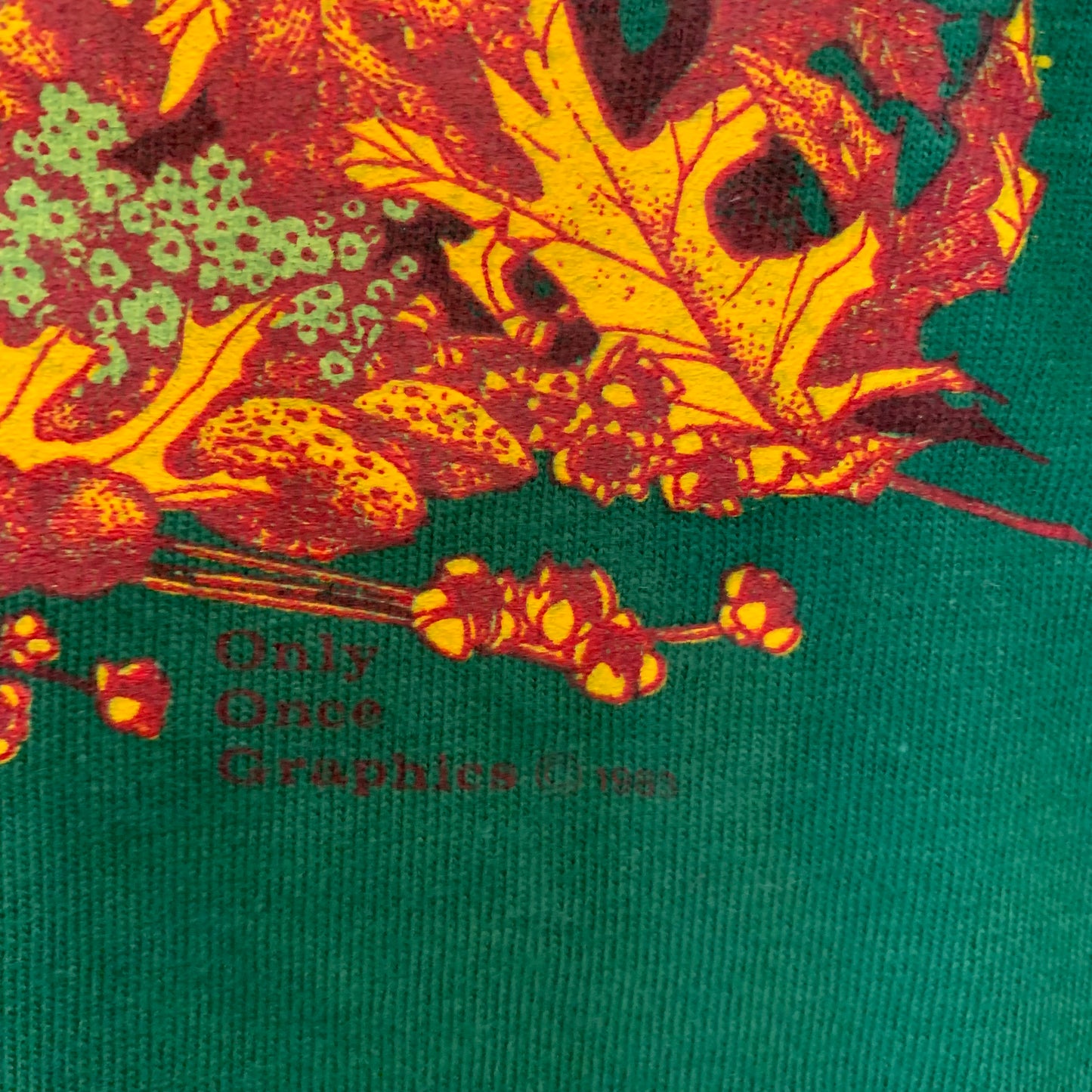 Vintage 80s Vermont Single Stitch Graphic T-Shirt Large