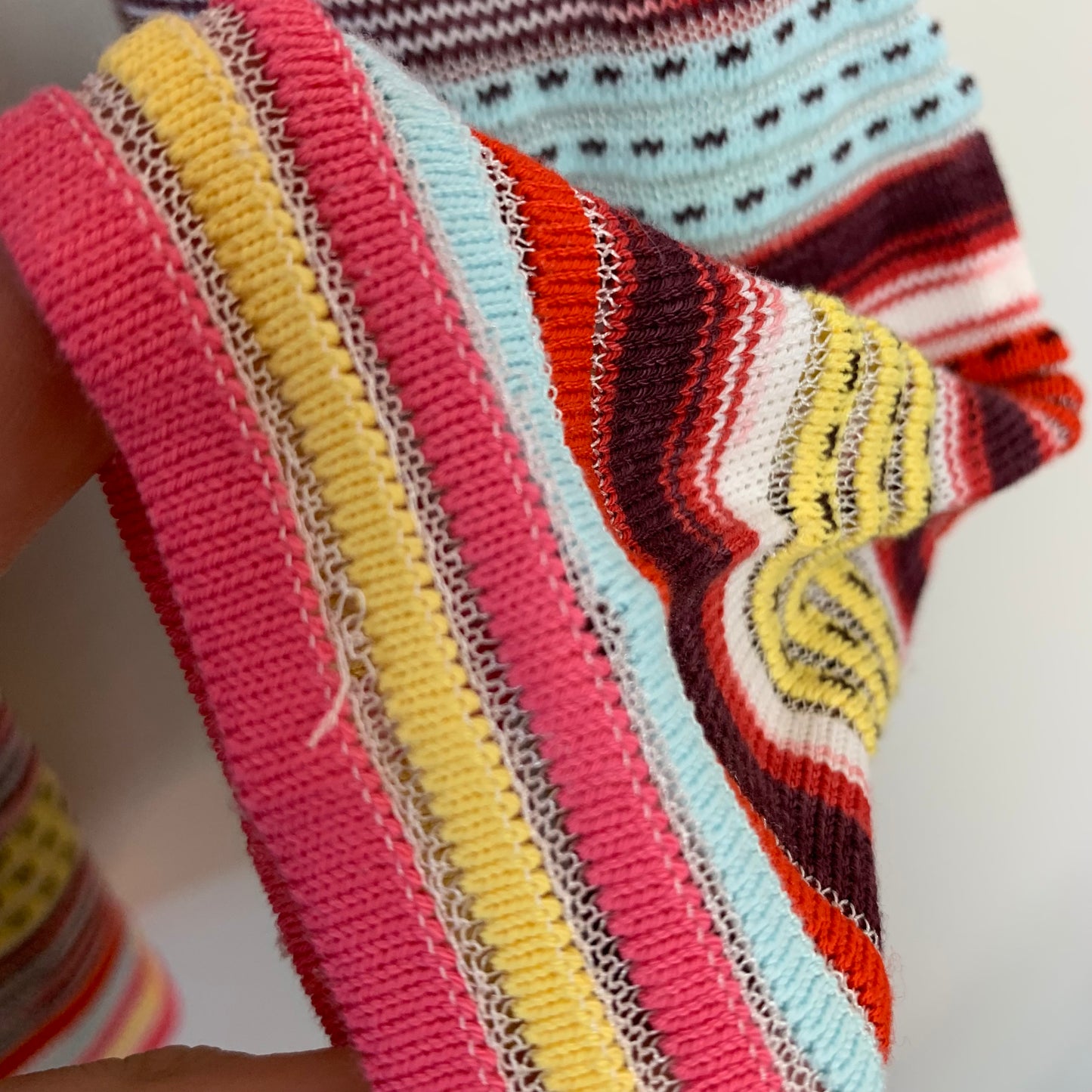 Vintage Missoni Sport Knit Long Sleeve Top Striped