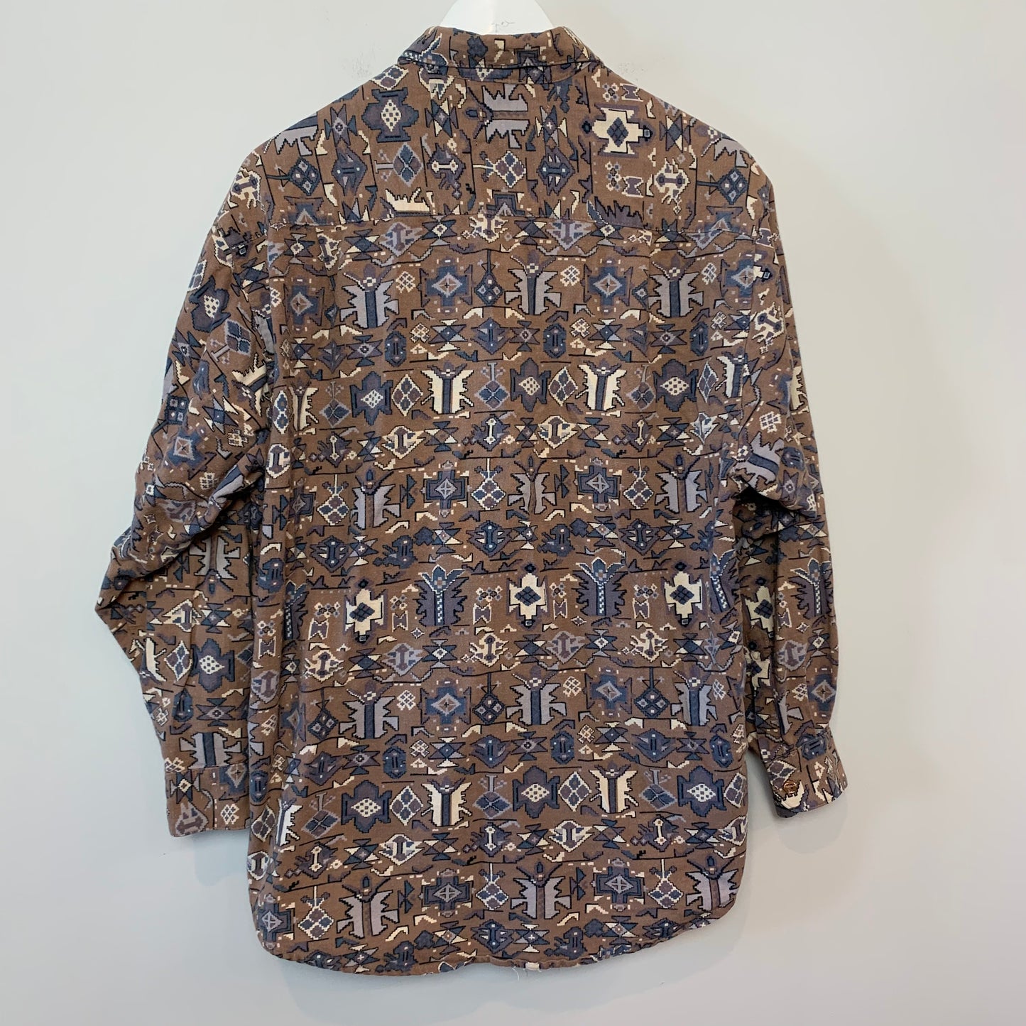 National Outfitters Southwest Aztec Flannel Shirt 2XL