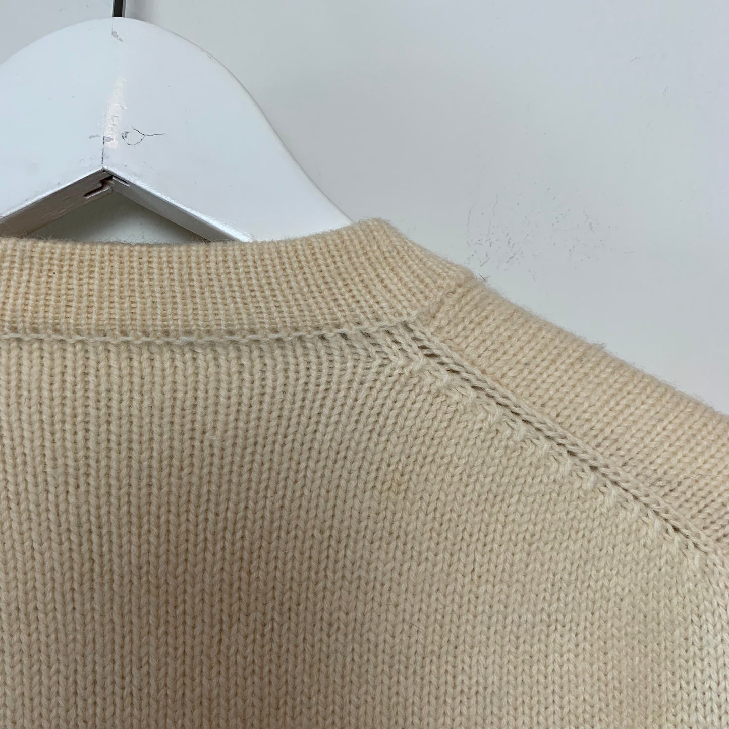 Vintage cream cardigan Knit Sweater