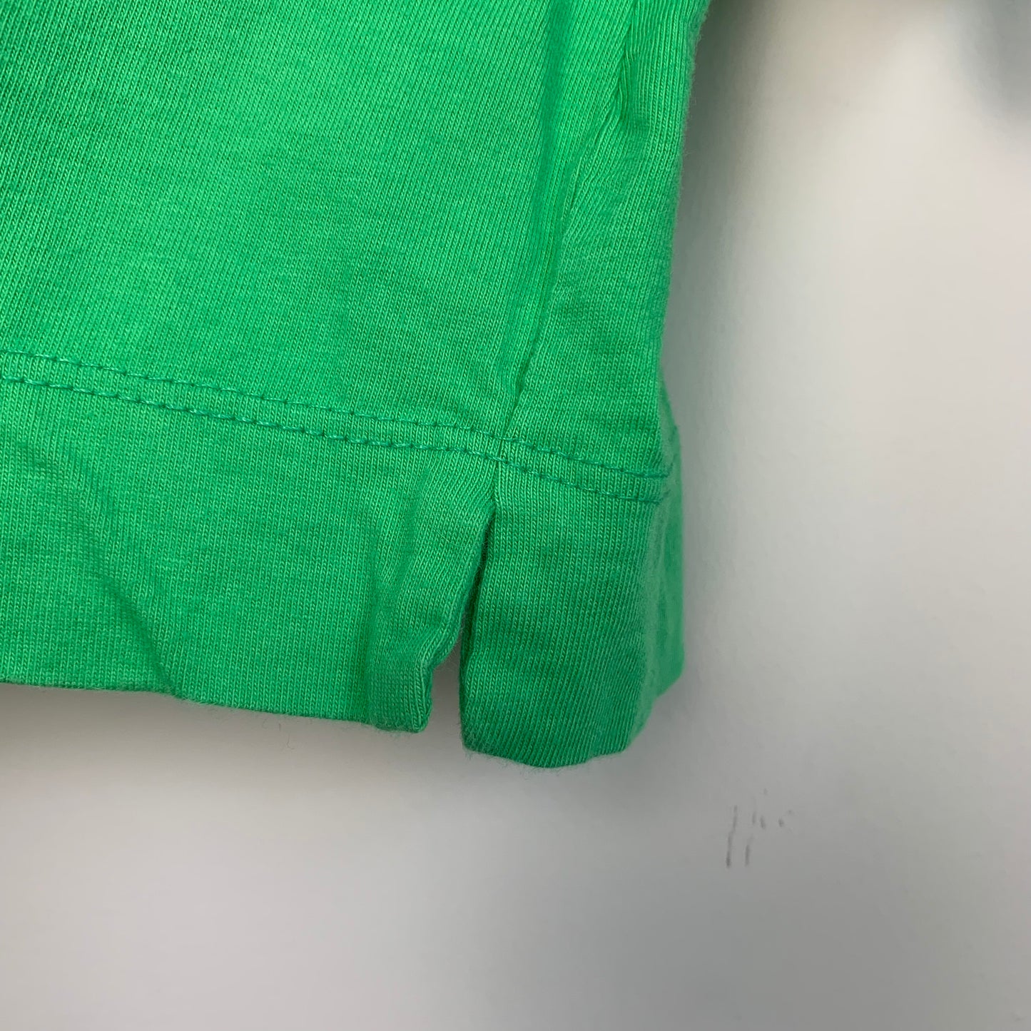 Vintage Marika Green Cropped Short Sleeve Tee Small