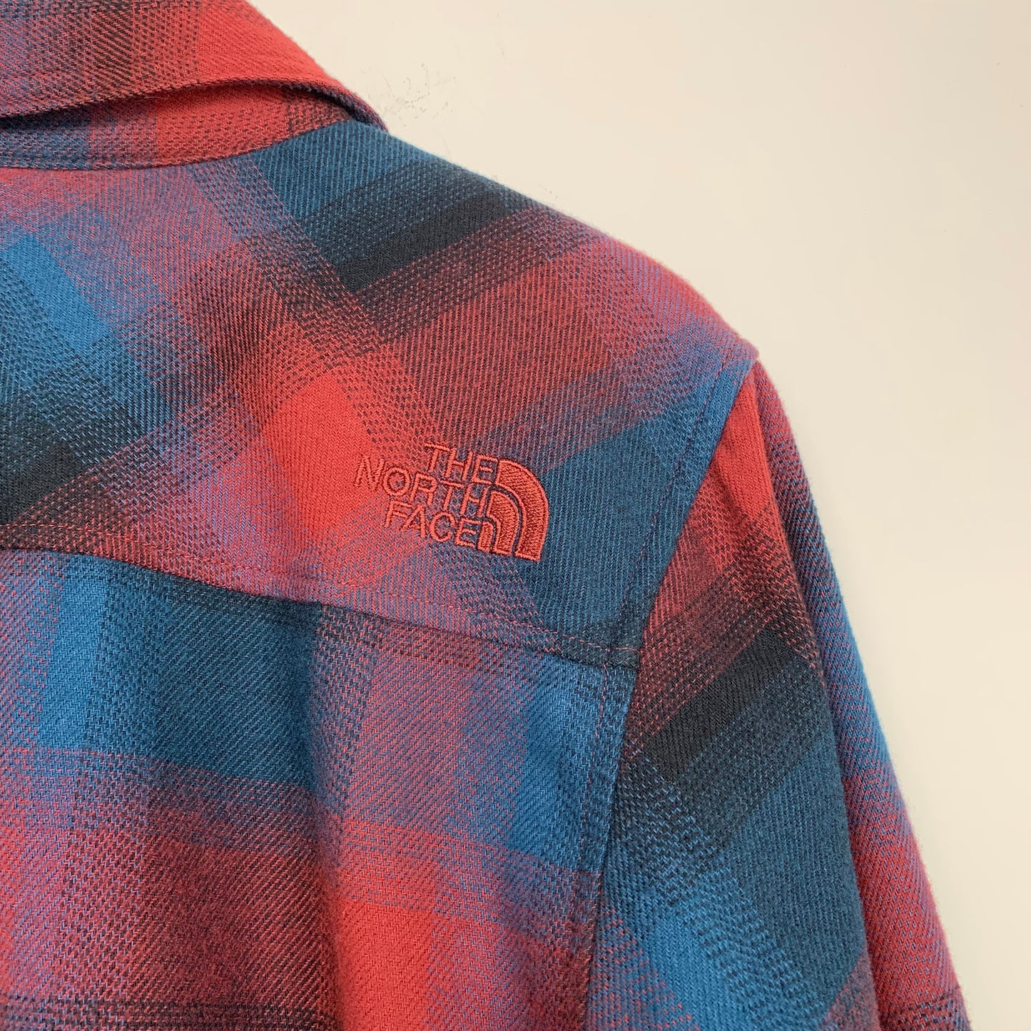 North Face Flannel Button Down Shirt Shacket