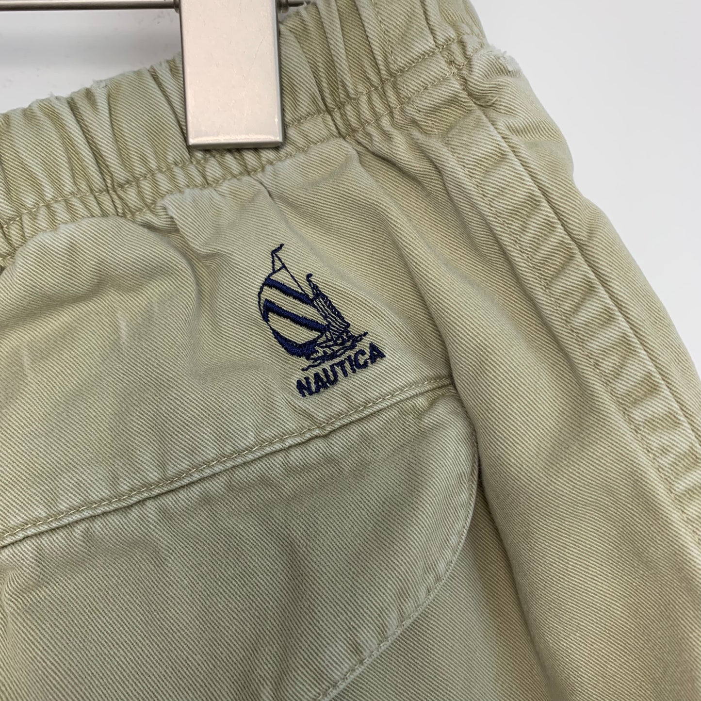 90s Nautica Khaki Drawstring Shorts Medium