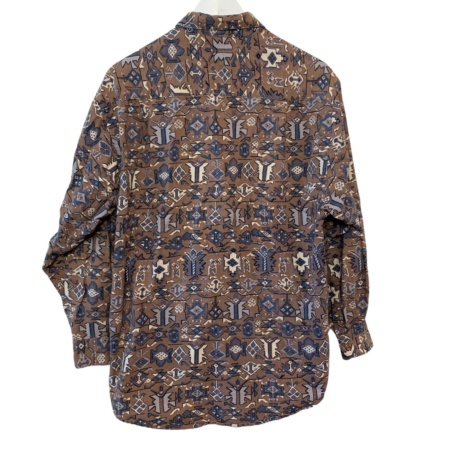 National Outfitters Southwest Aztec Flannel Shirt 2XL