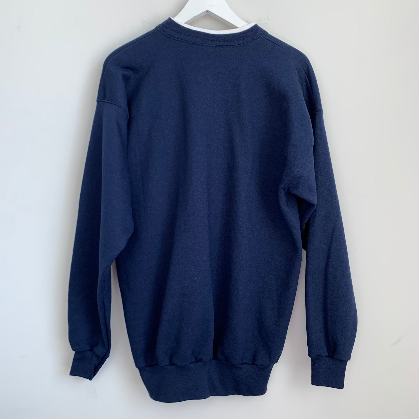 90s Morning Sun Winter Scene Crewneck Sweatshirt Size Large Snowflake
