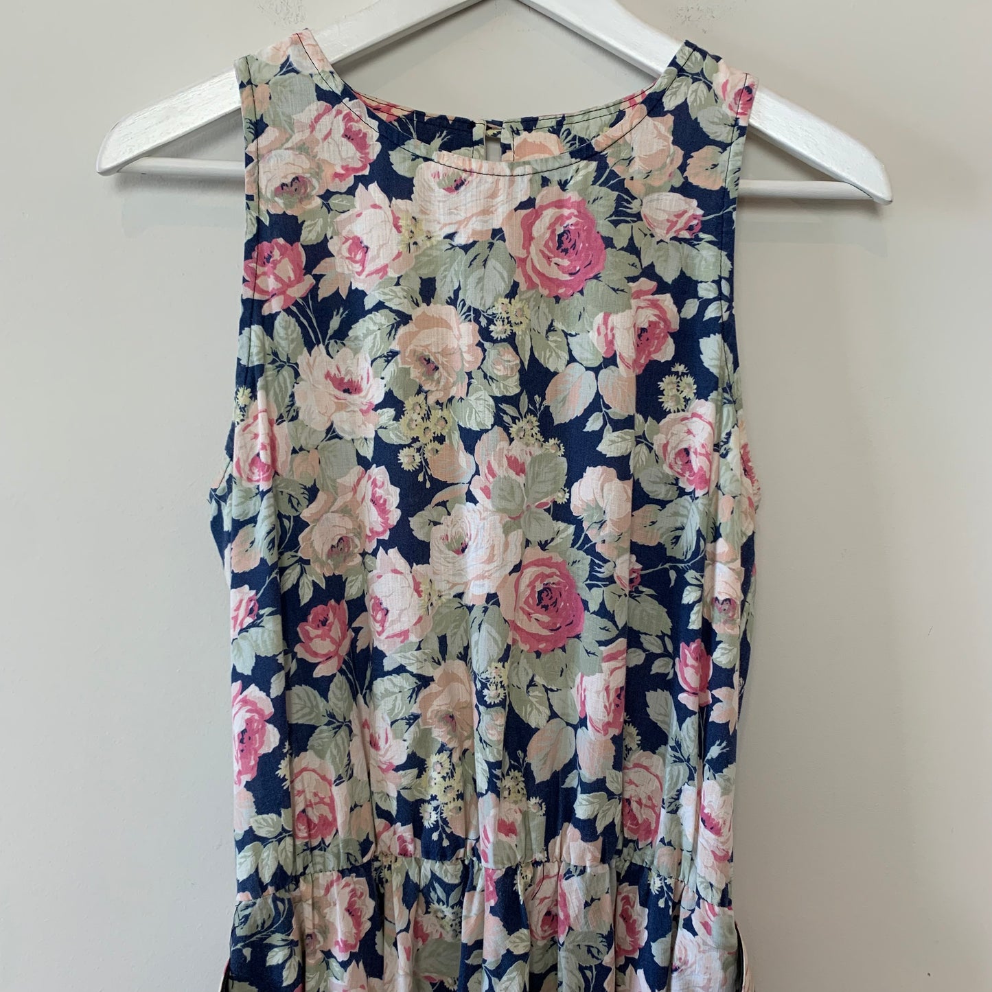 Vintage 1980s Jessica Howard Floral Midi Dress with Belt 10