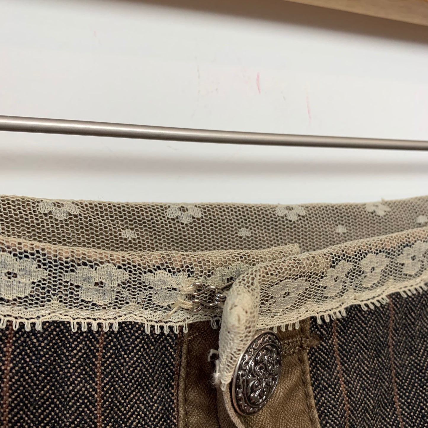 Vintage Free People Micro Mini Skirt Pleated 0