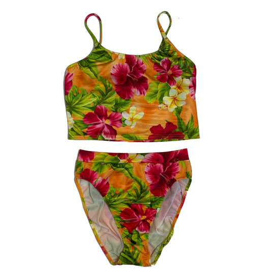 Vintage 90s Venus Swimsuit Tankini with High Rise Swim Bottoms Medium